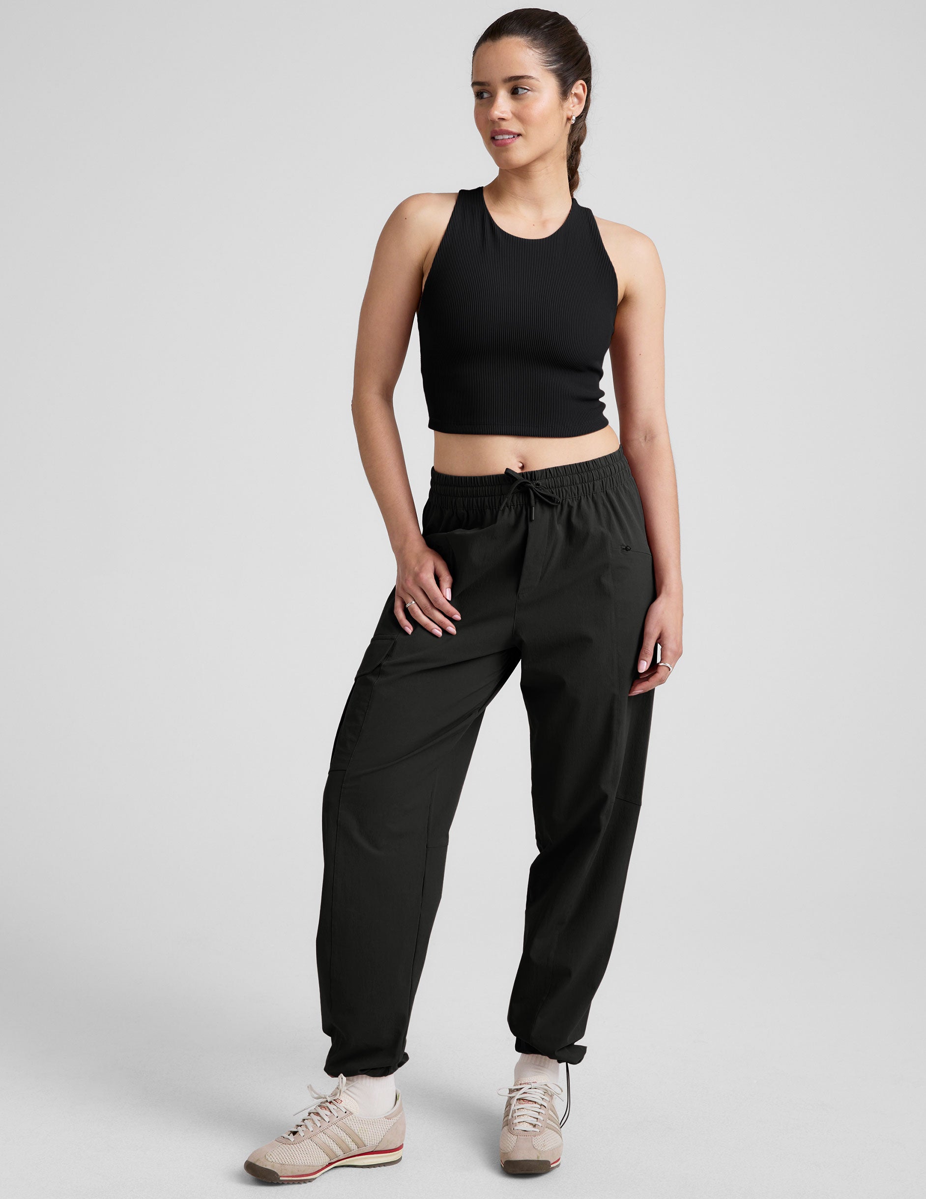 Refocus Ribbed Cropped Tank - Image 4