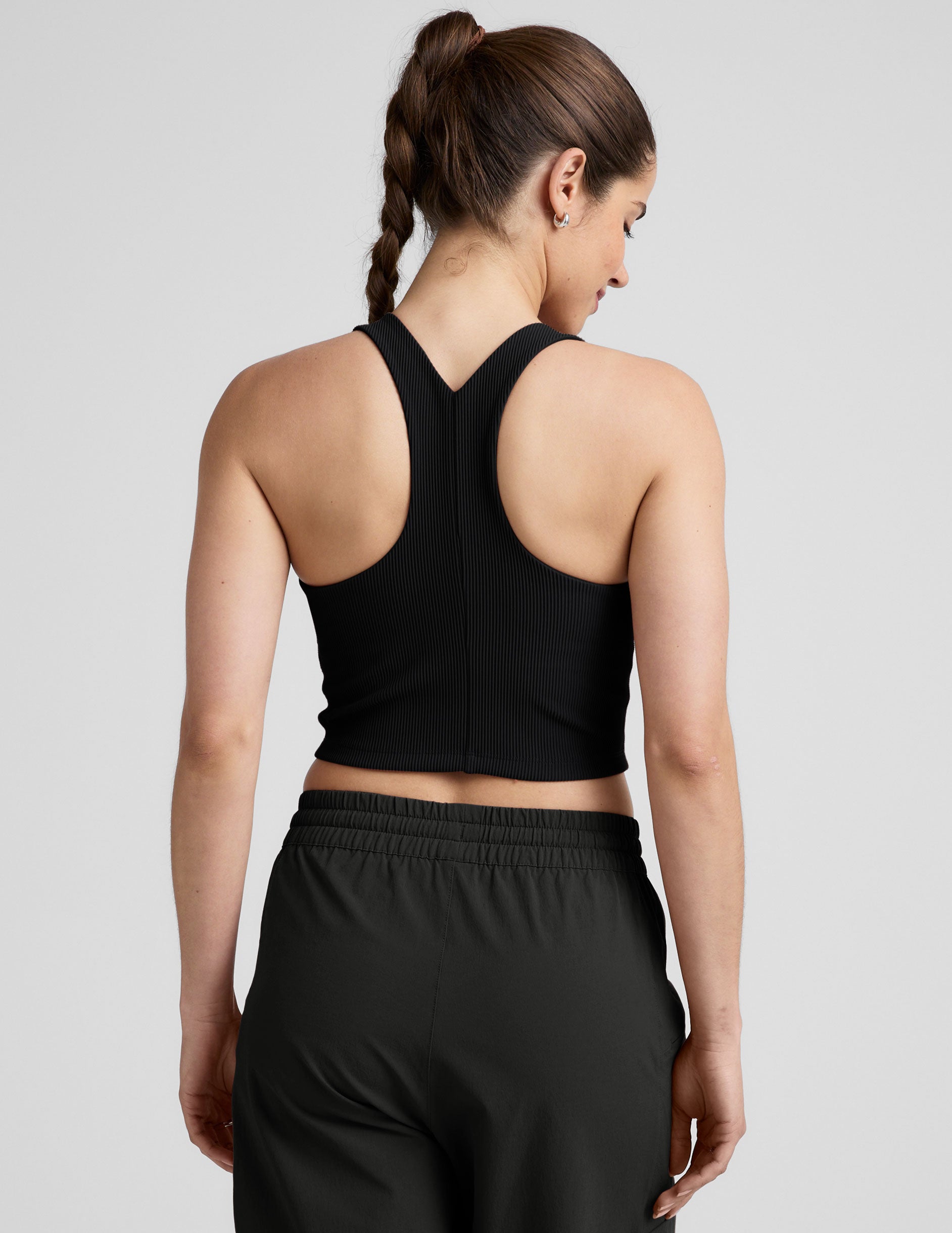 Refocus Ribbed Cropped Tank - Image 3