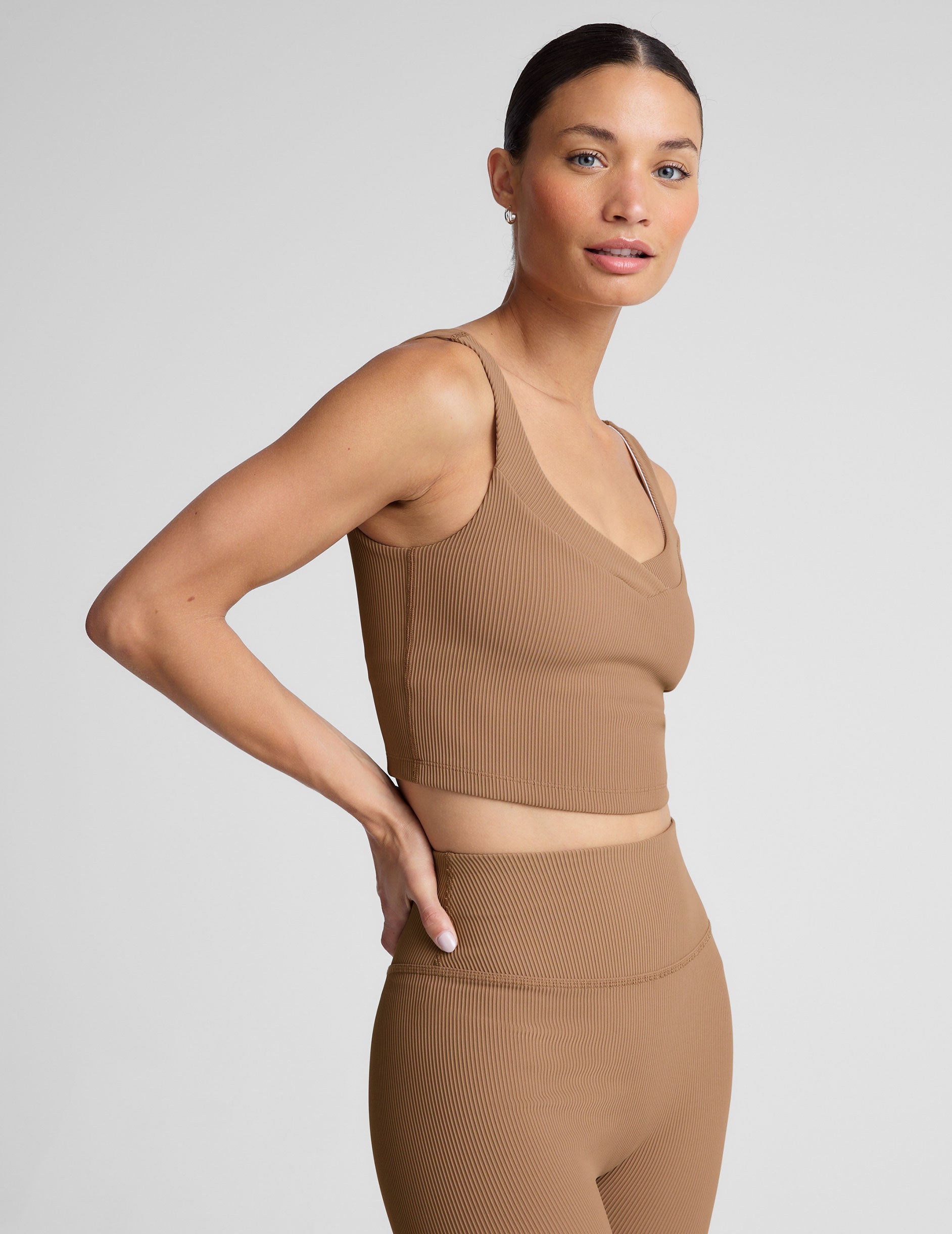 Impulse Ribbed Cropped Tank - Image 4