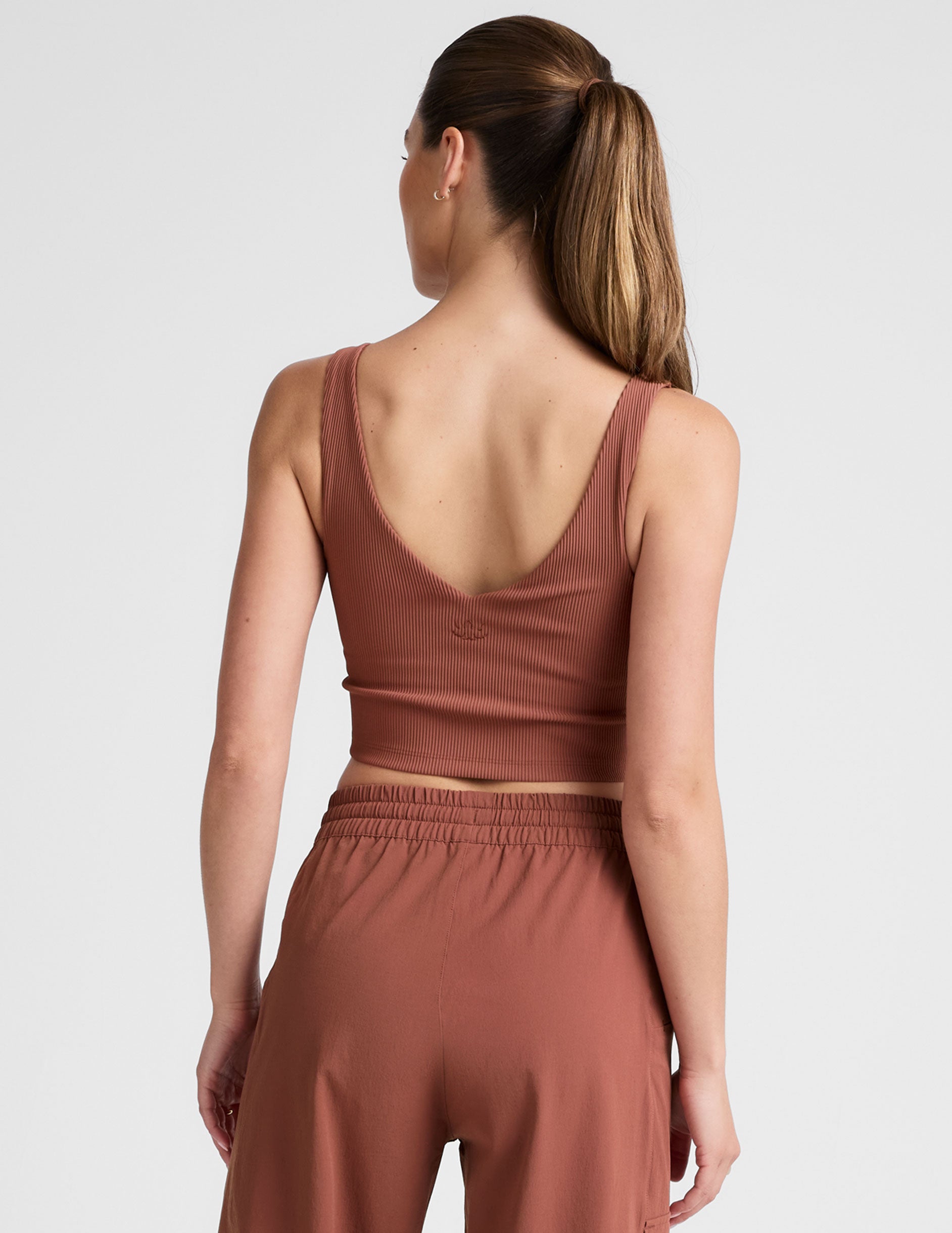 Impulse Ribbed Cropped Tank - Image 5