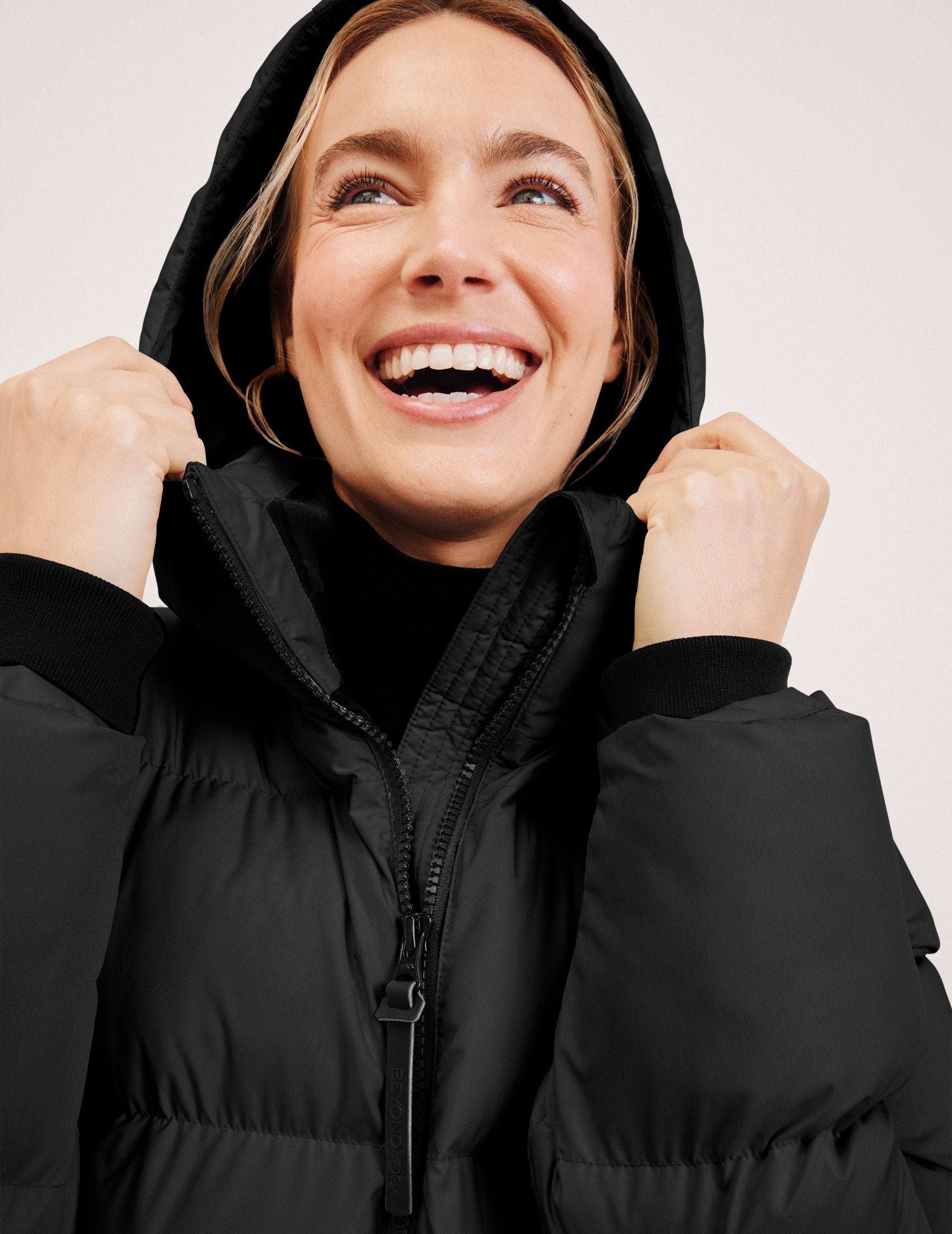 Warm Up Mid Length Puffer Jacket - Image 2