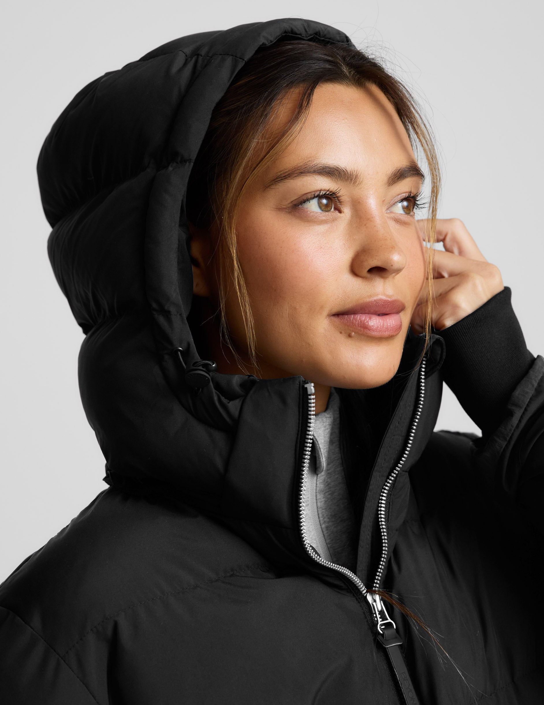 Warm Up Mid Length Puffer Jacket - Image 5