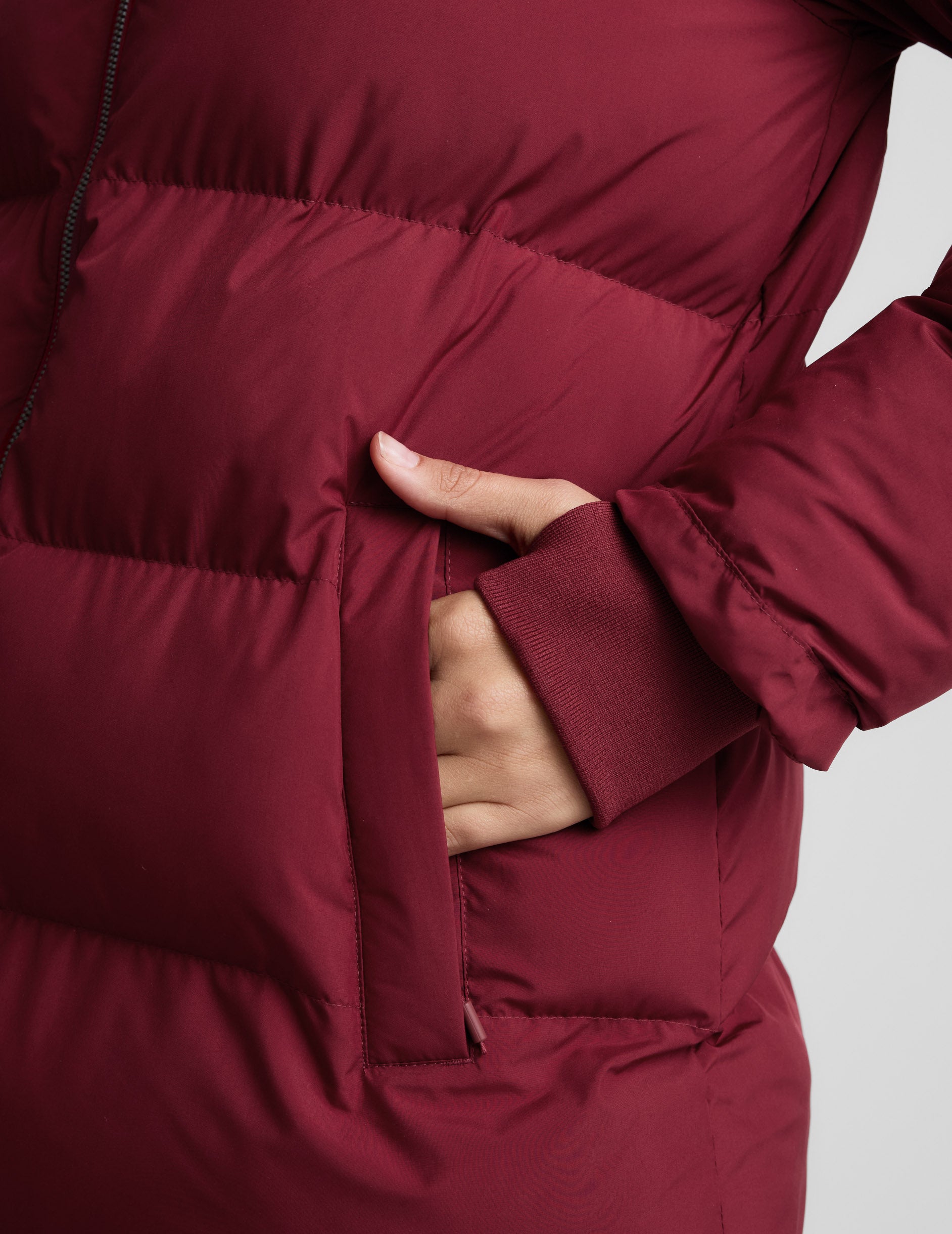 Warm Up Mid Length Puffer Jacket - Image 3