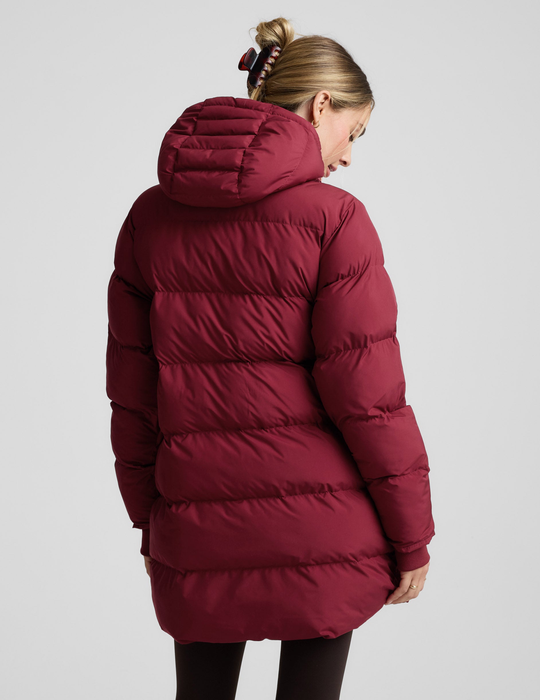 Warm Up Mid Length Puffer Jacket - Image 6