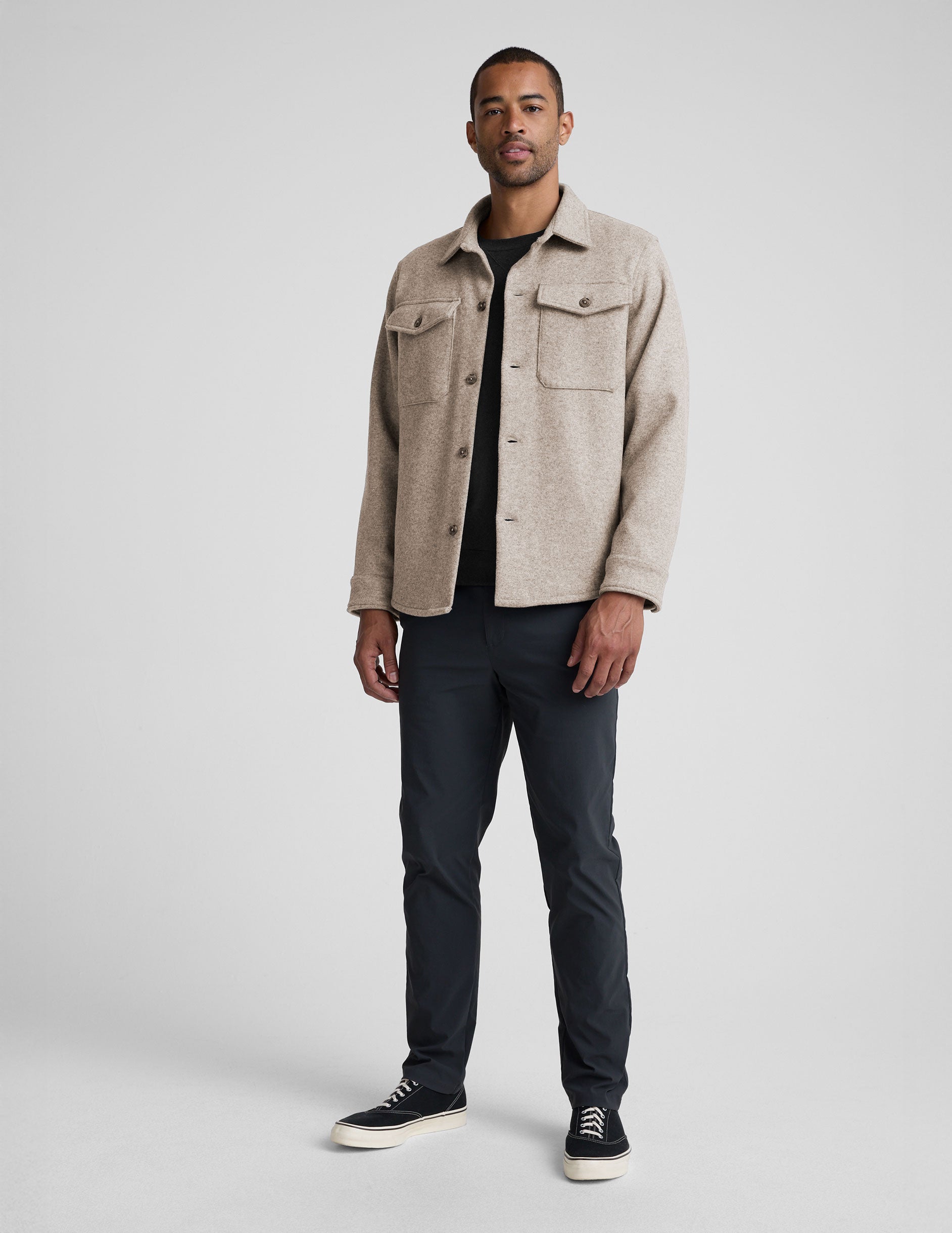 Day to Night Men's Wool Shirt Jacket - Image 4
