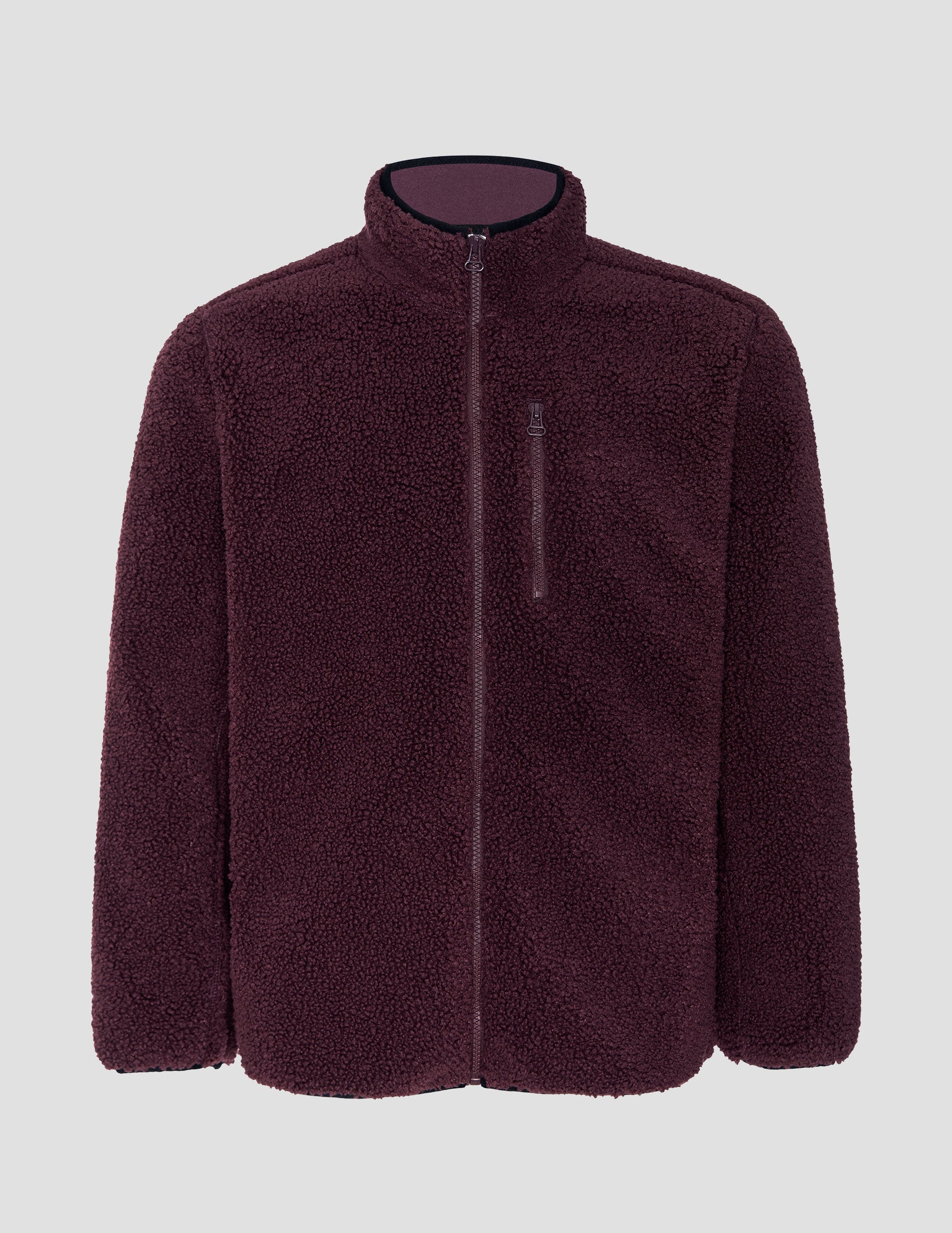 Boucle Fleece Men's Zip Jacket - Image 7