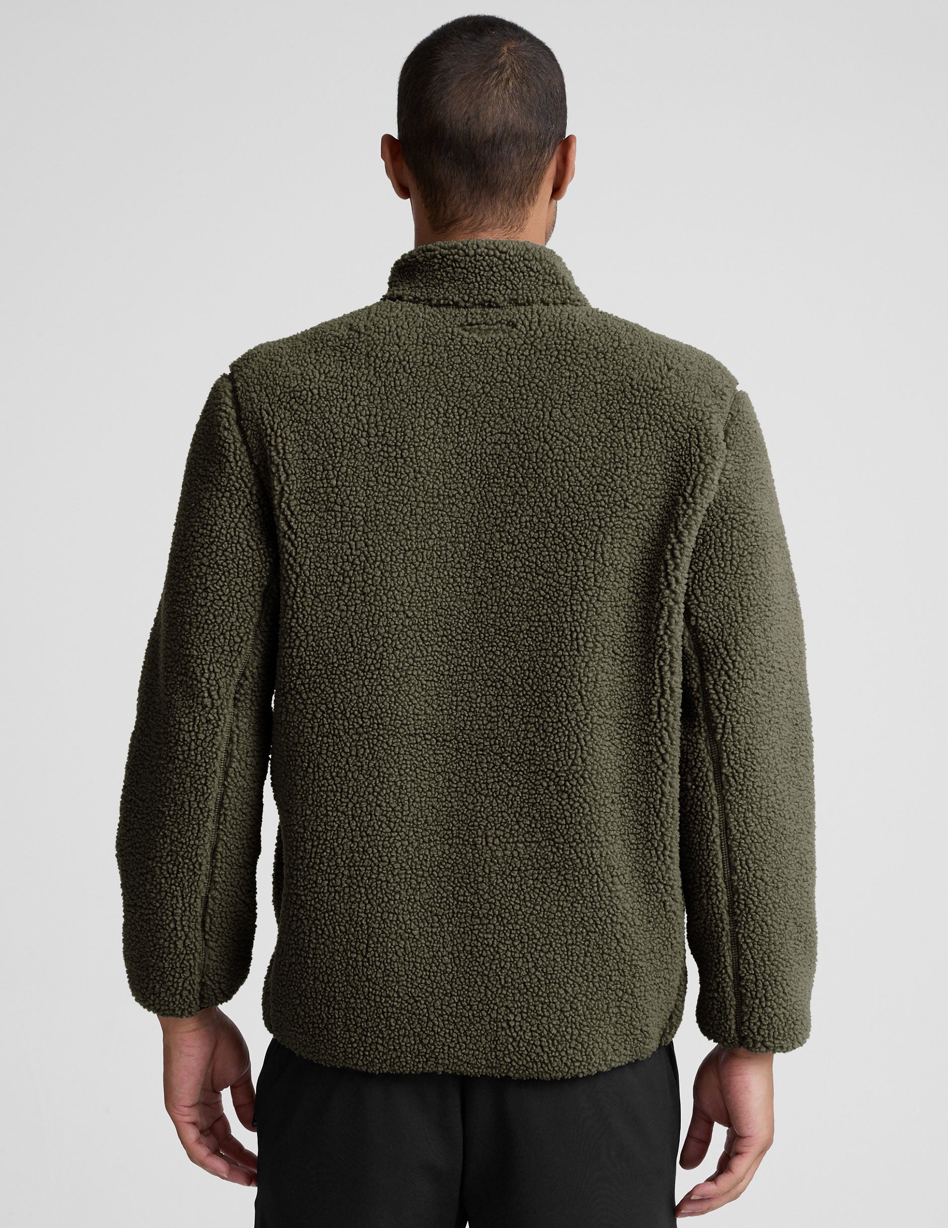 Boucle Fleece Men's Zip Jacket - Image 3