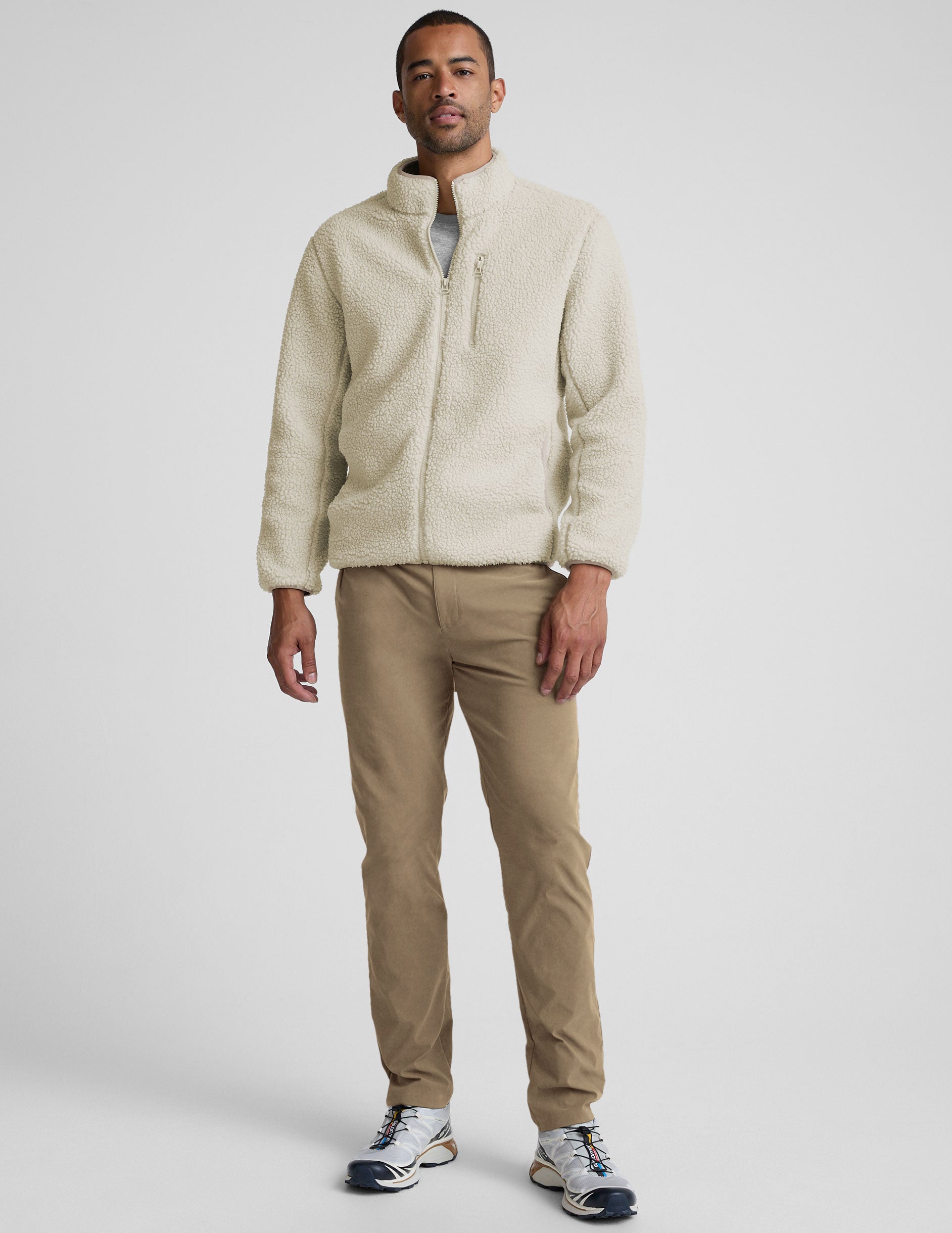 Boucle Fleece Men's Zip Jacket - Image 7