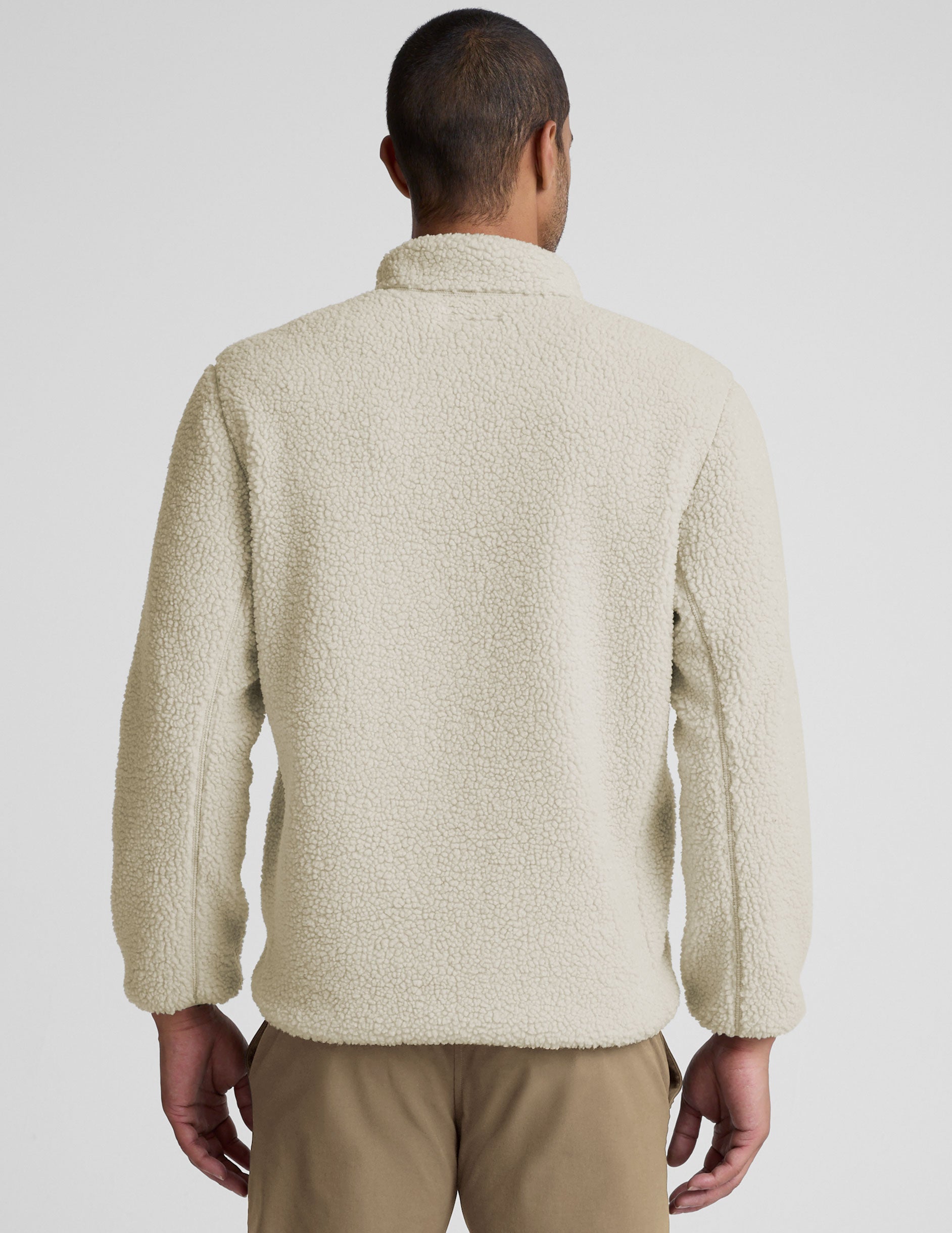 Boucle Fleece Men's Zip Jacket - Image 3