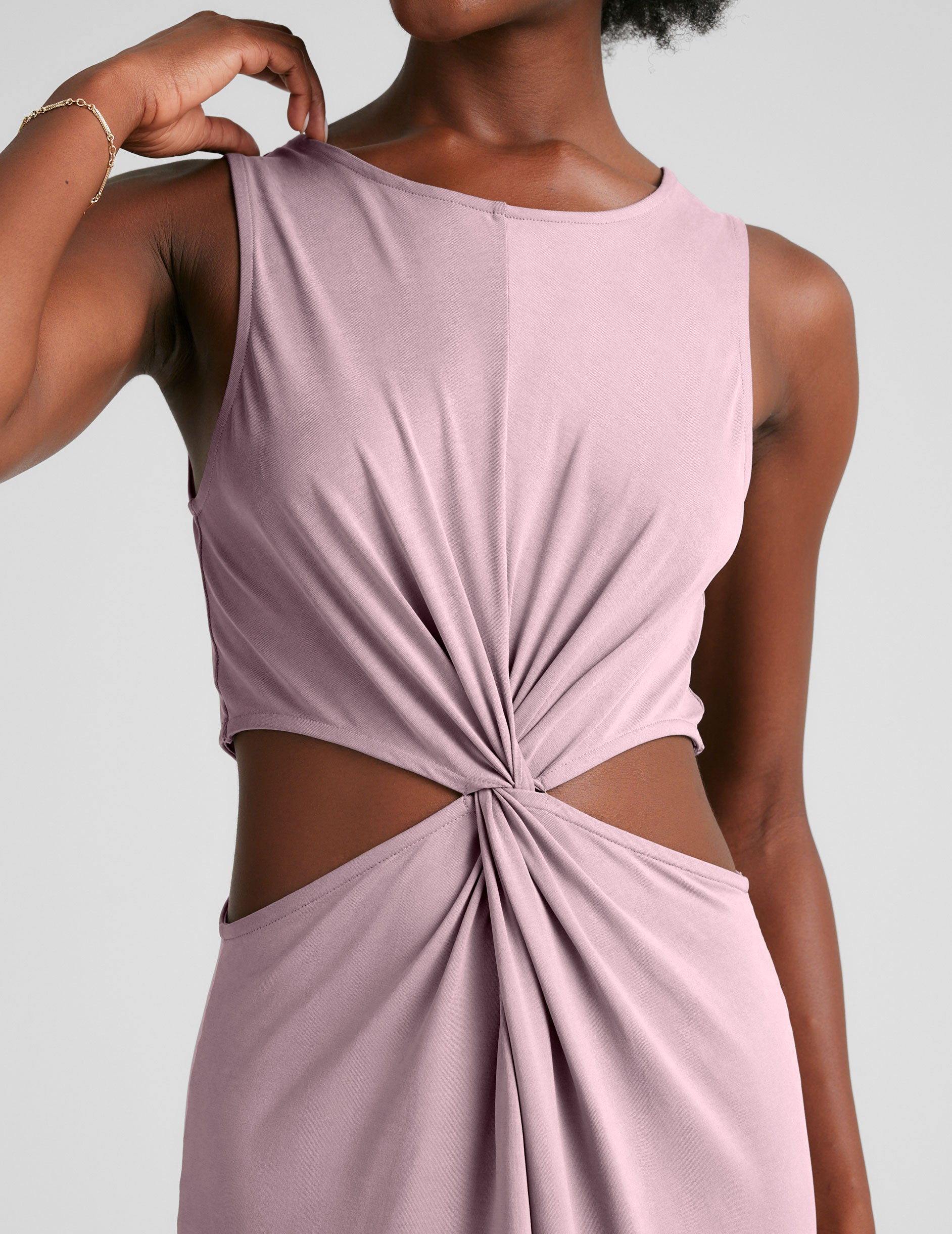 Around The World Front Twist Dress - Image 4