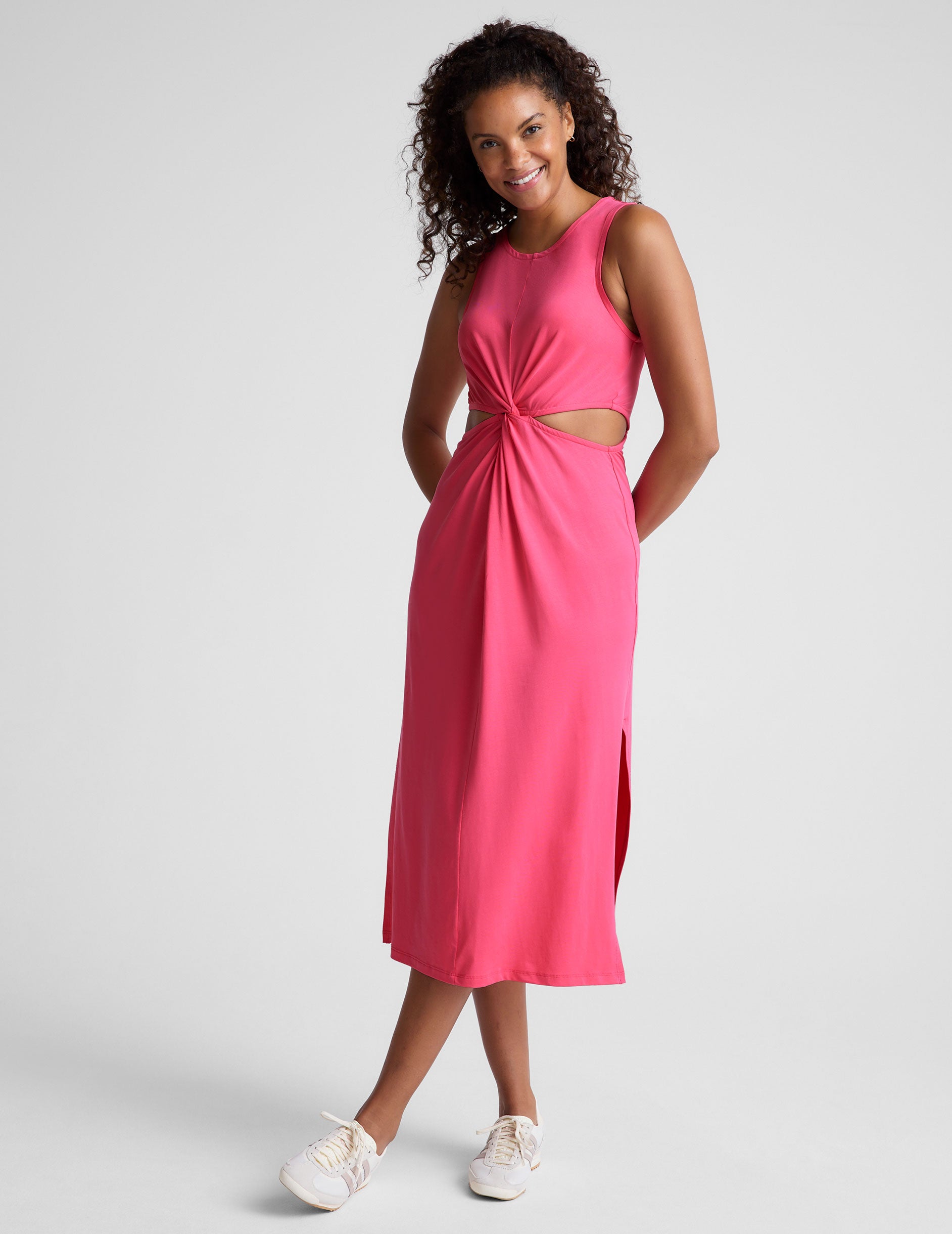Around The World Front Twist Dress - Image 3