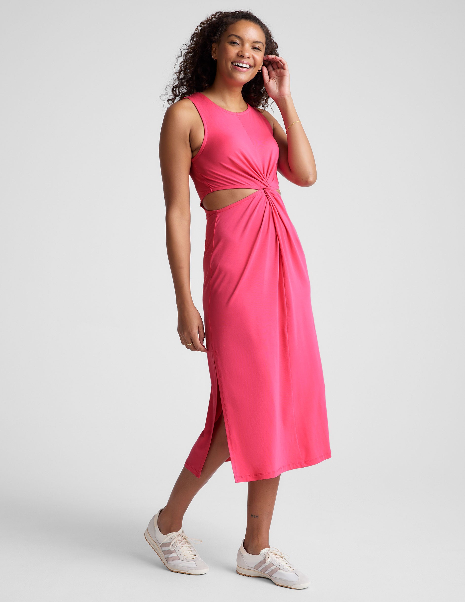 Around The World Front Twist Dress - Image 4