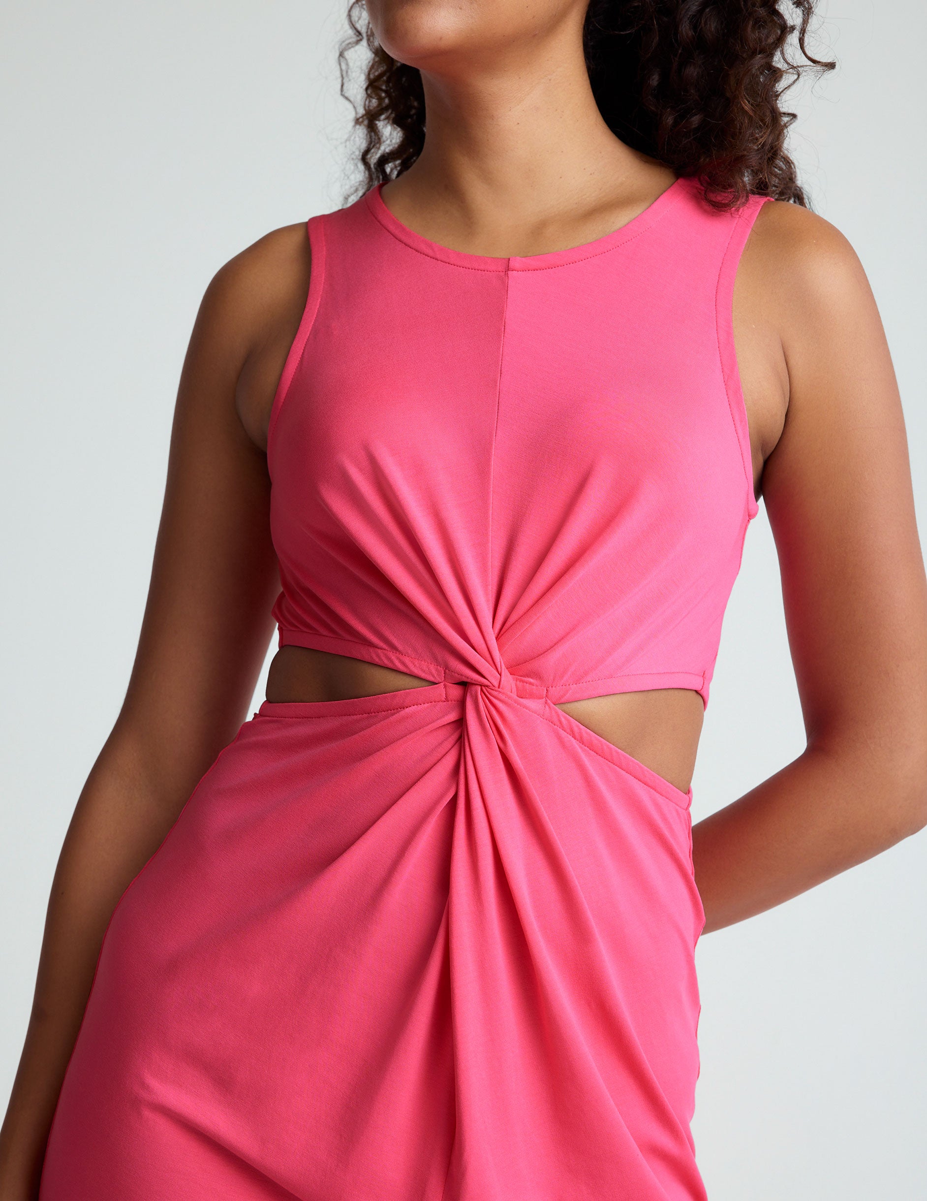 Around The World Front Twist Dress - Image 6