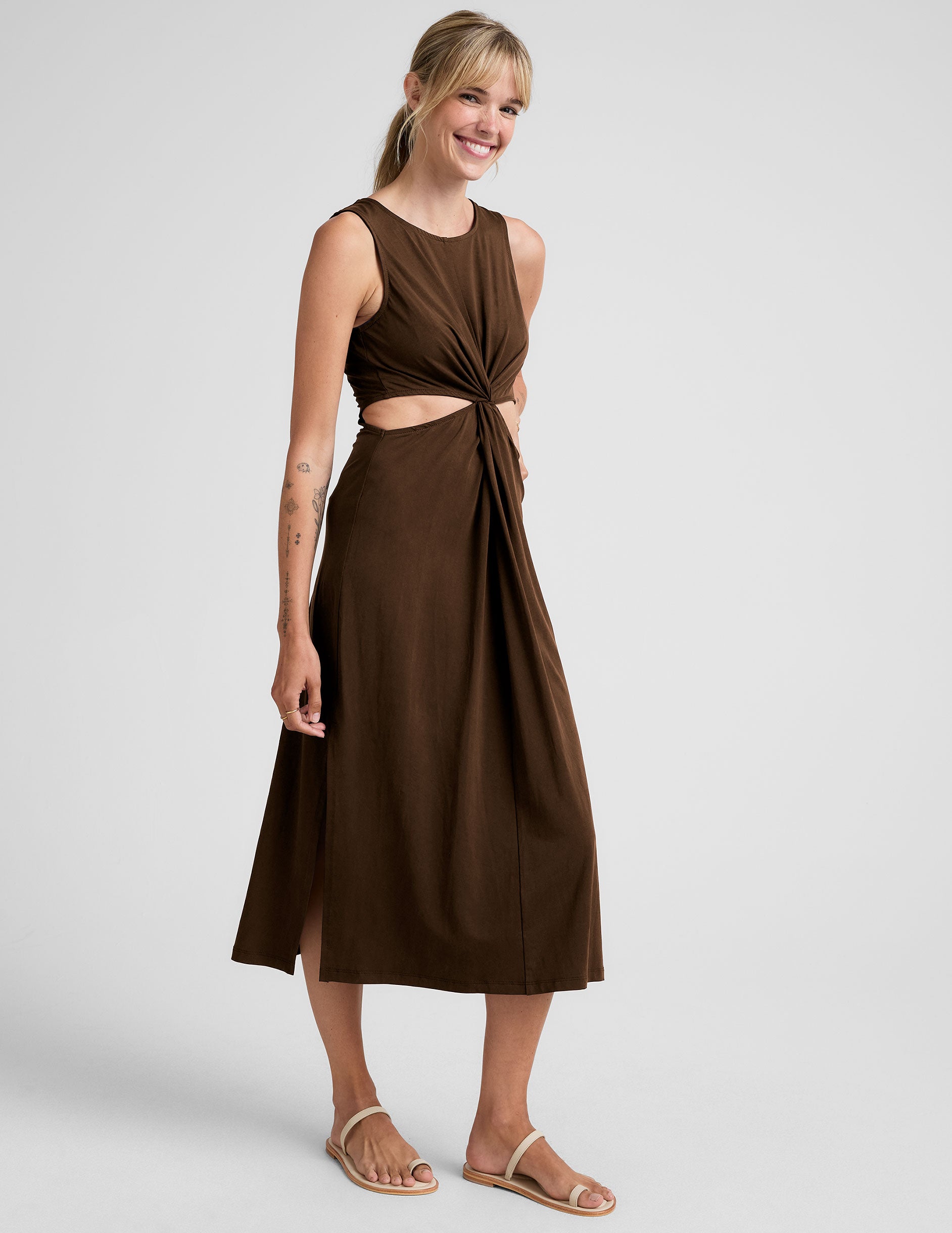 Around The World Front Twist Dress - Image 2