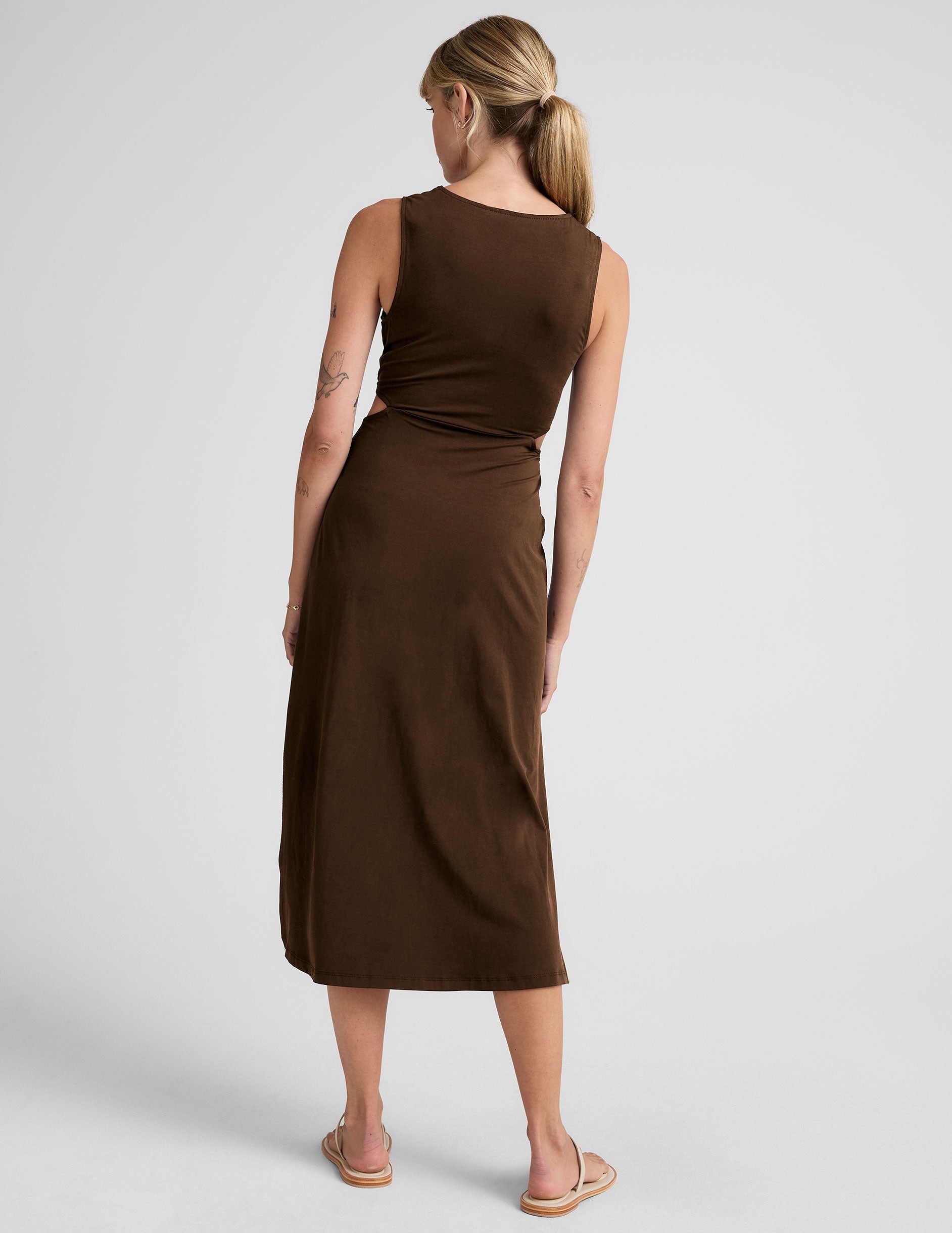 Around The World Front Twist Dress - Image 3