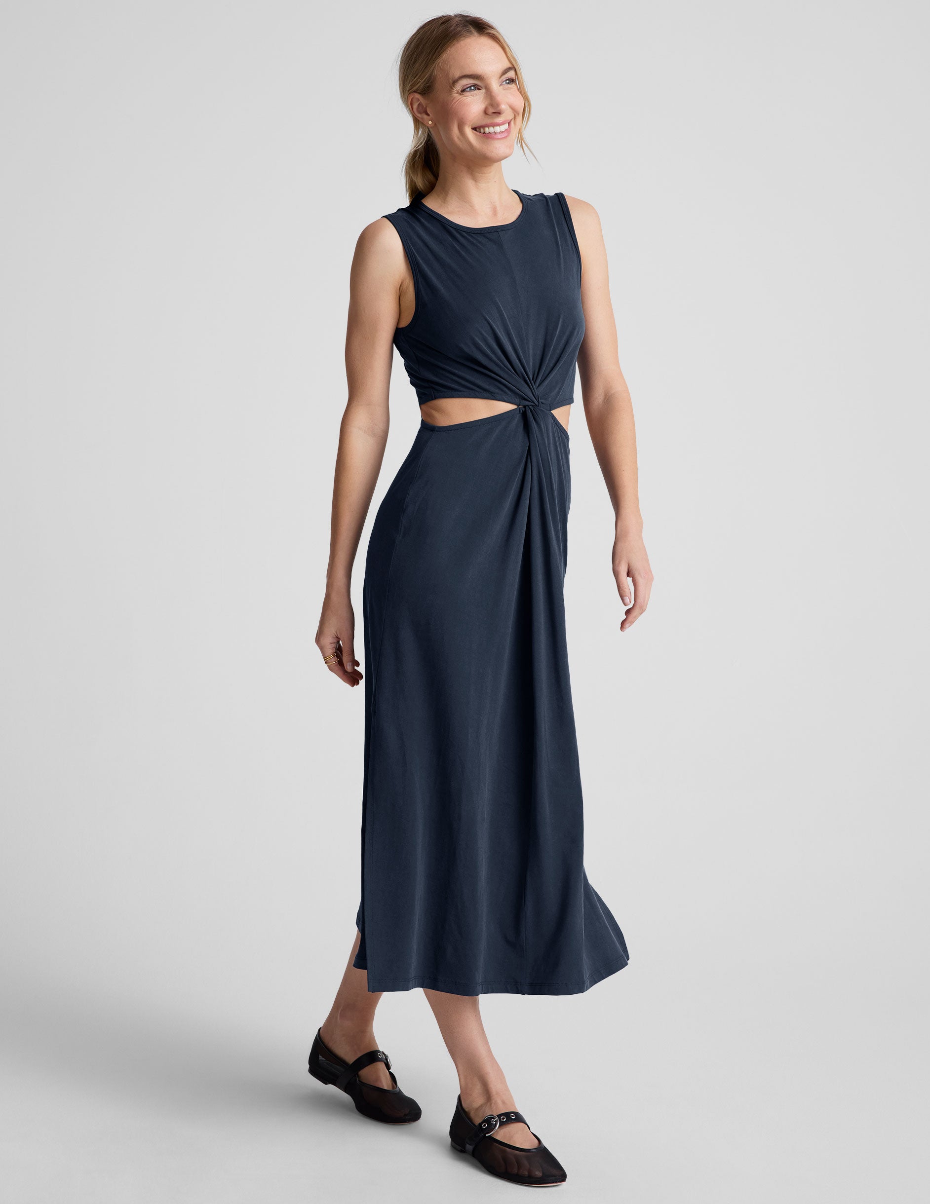 Around The World Front Twist Dress - Image 4