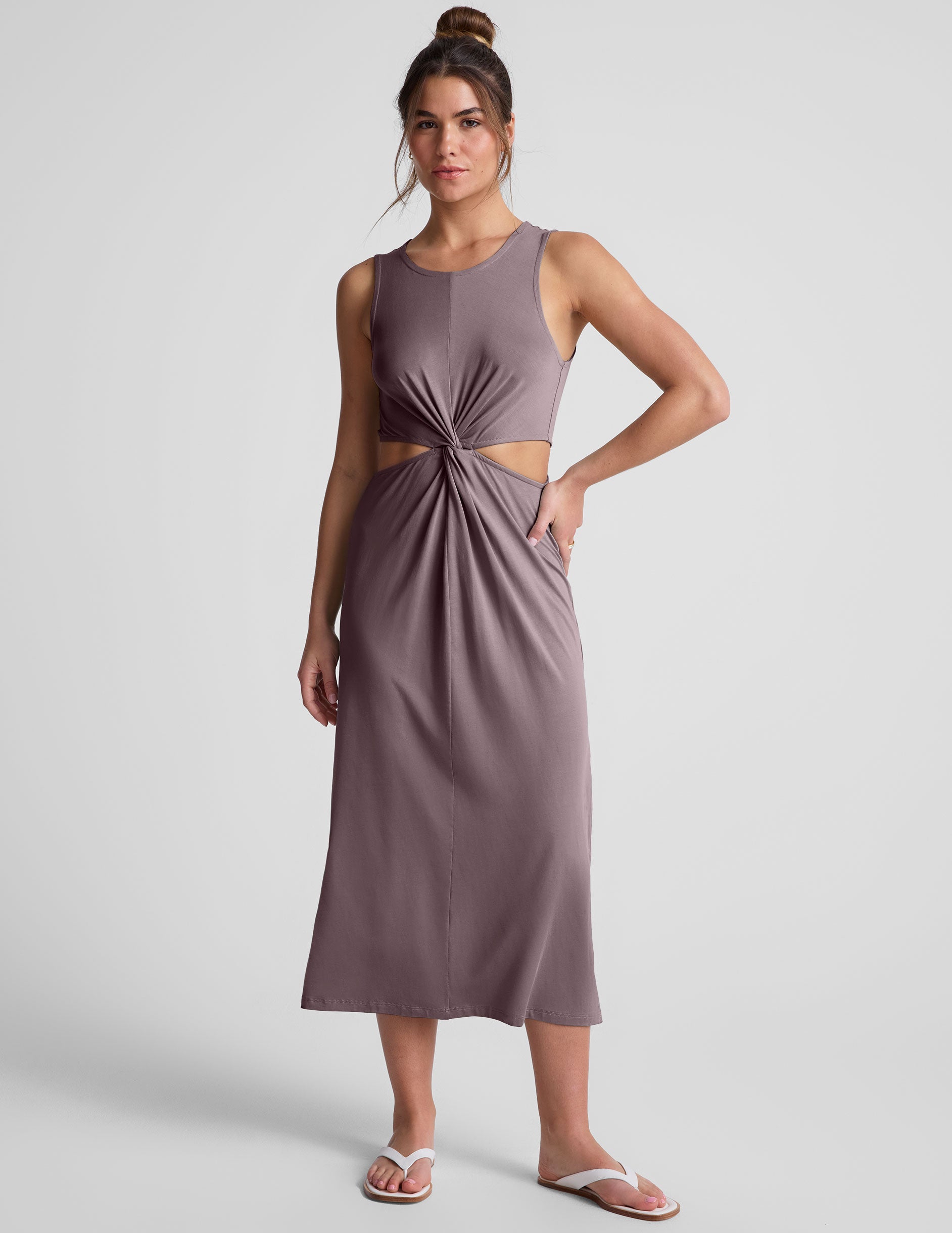 Around The World Front Twist Dress - Image 3