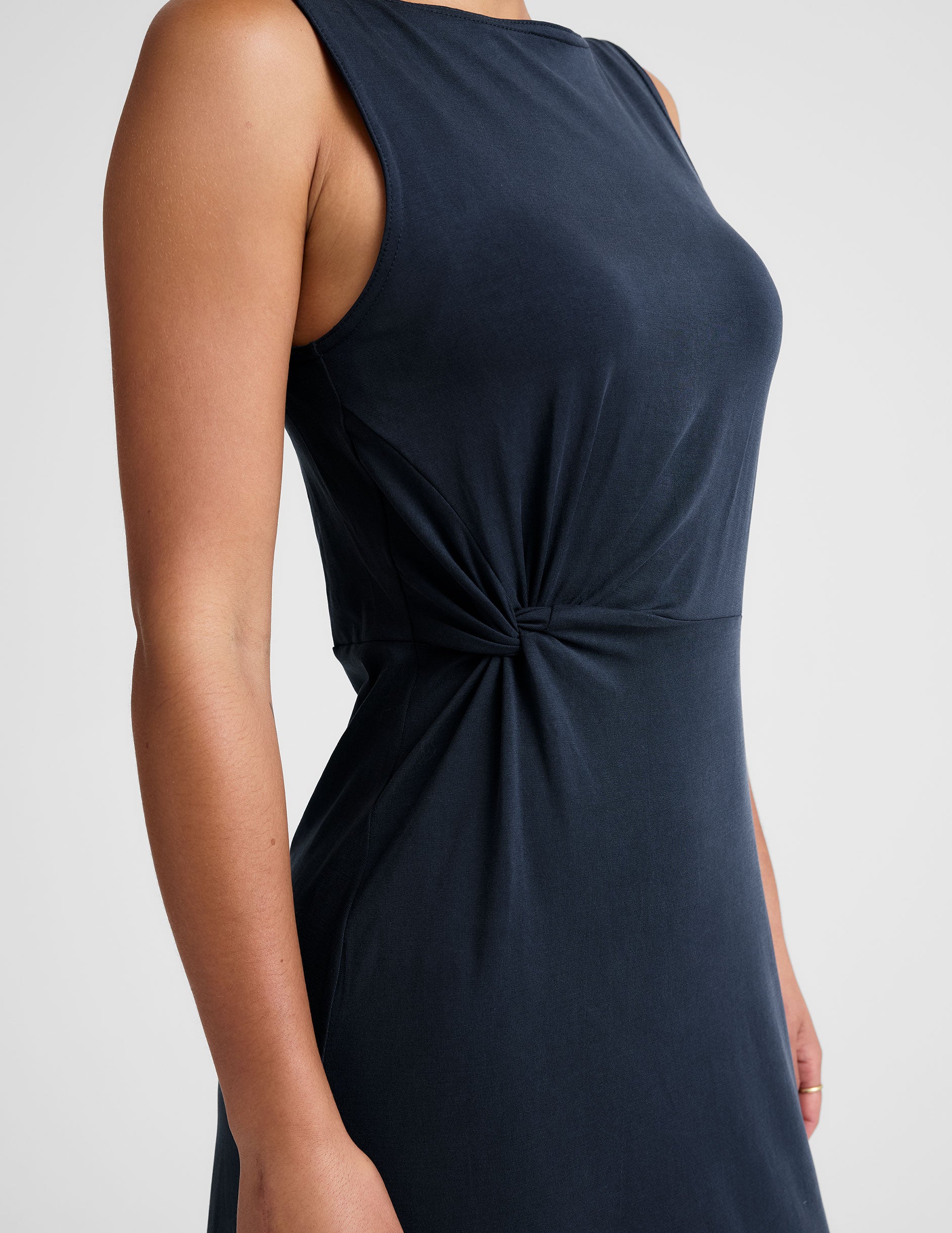 Rotation Side Twist Midi Dress - Image 4