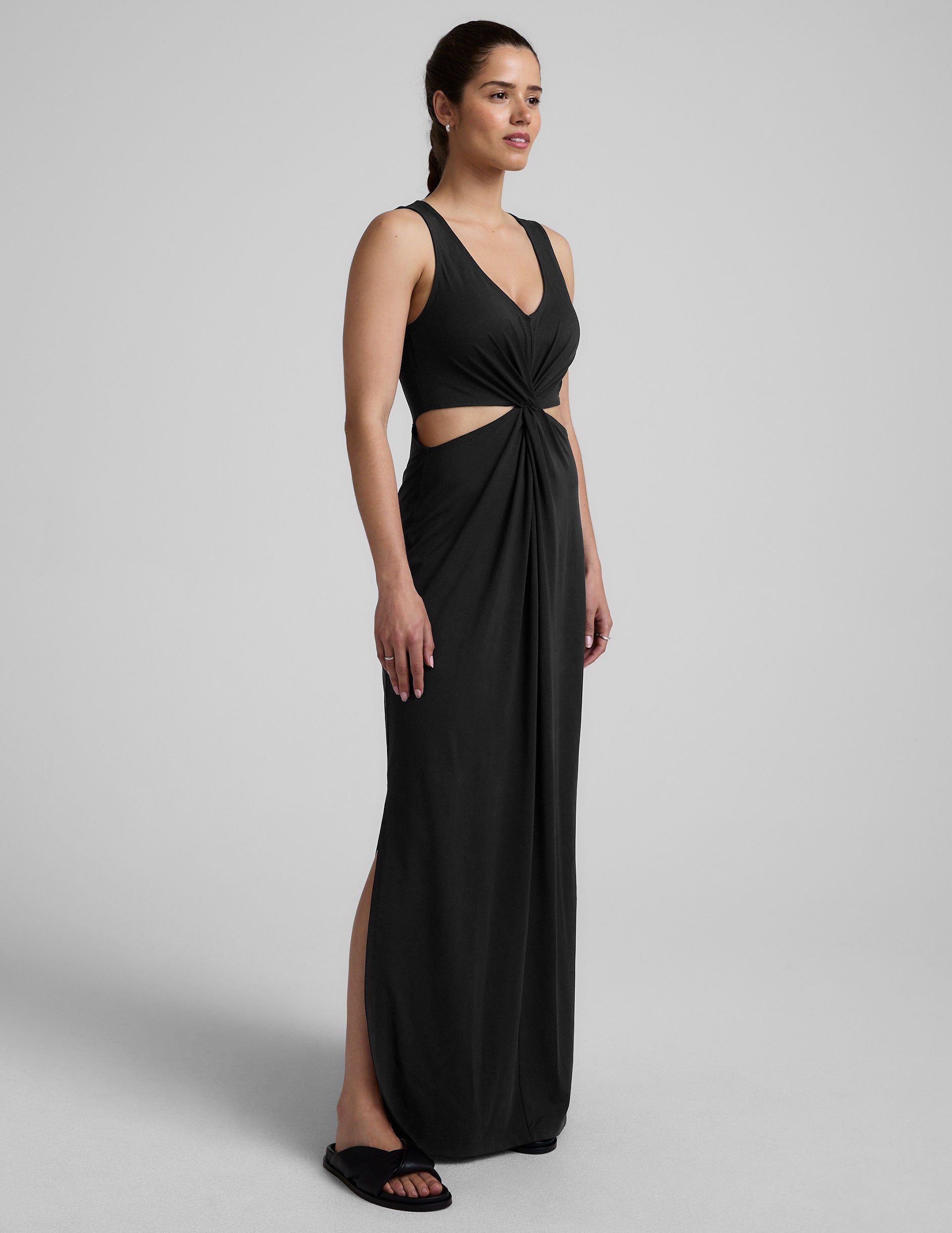Maxi Around The World Front Twist Dress - Image 4