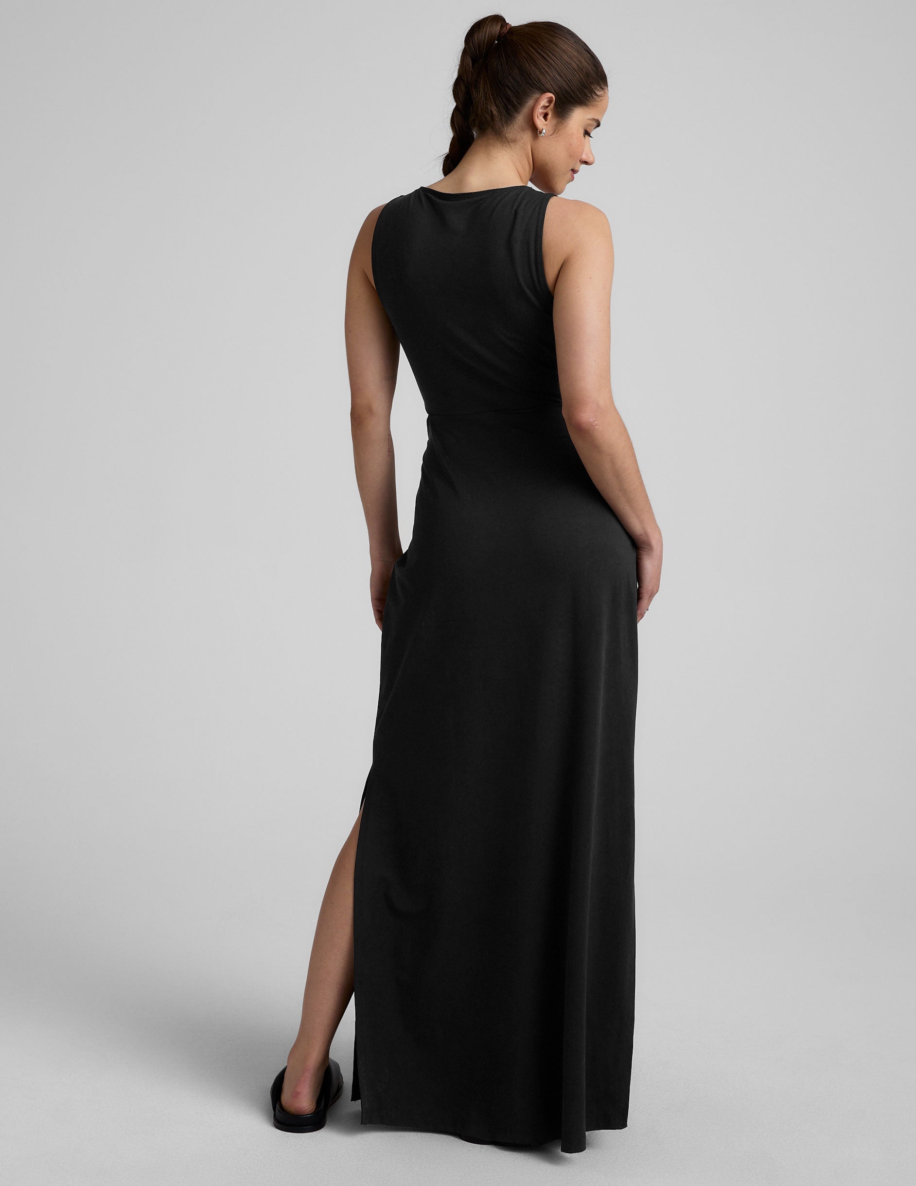 Maxi Around The World Front Twist Dress - Image 6