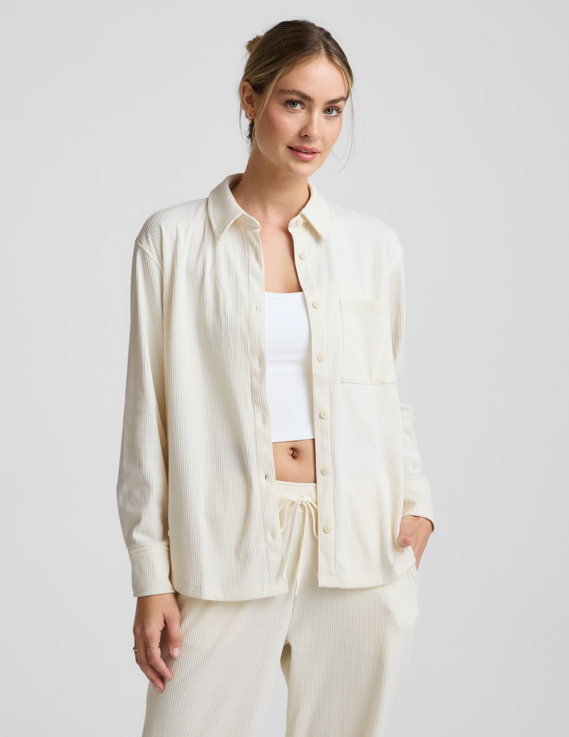Breathe Easy Comfort Cord Button Up - Image 4