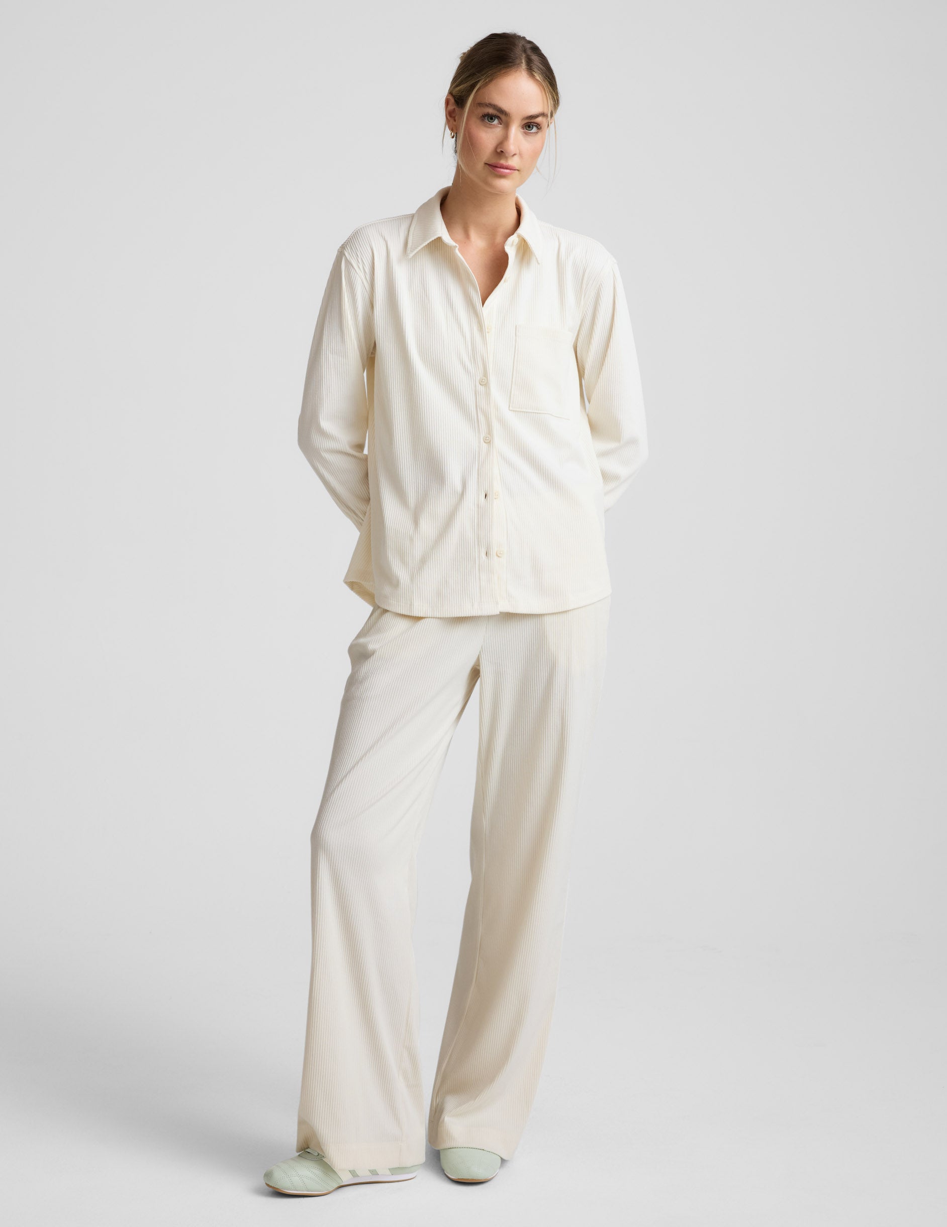Breathe Easy Comfort Cord Button Up - Image 7