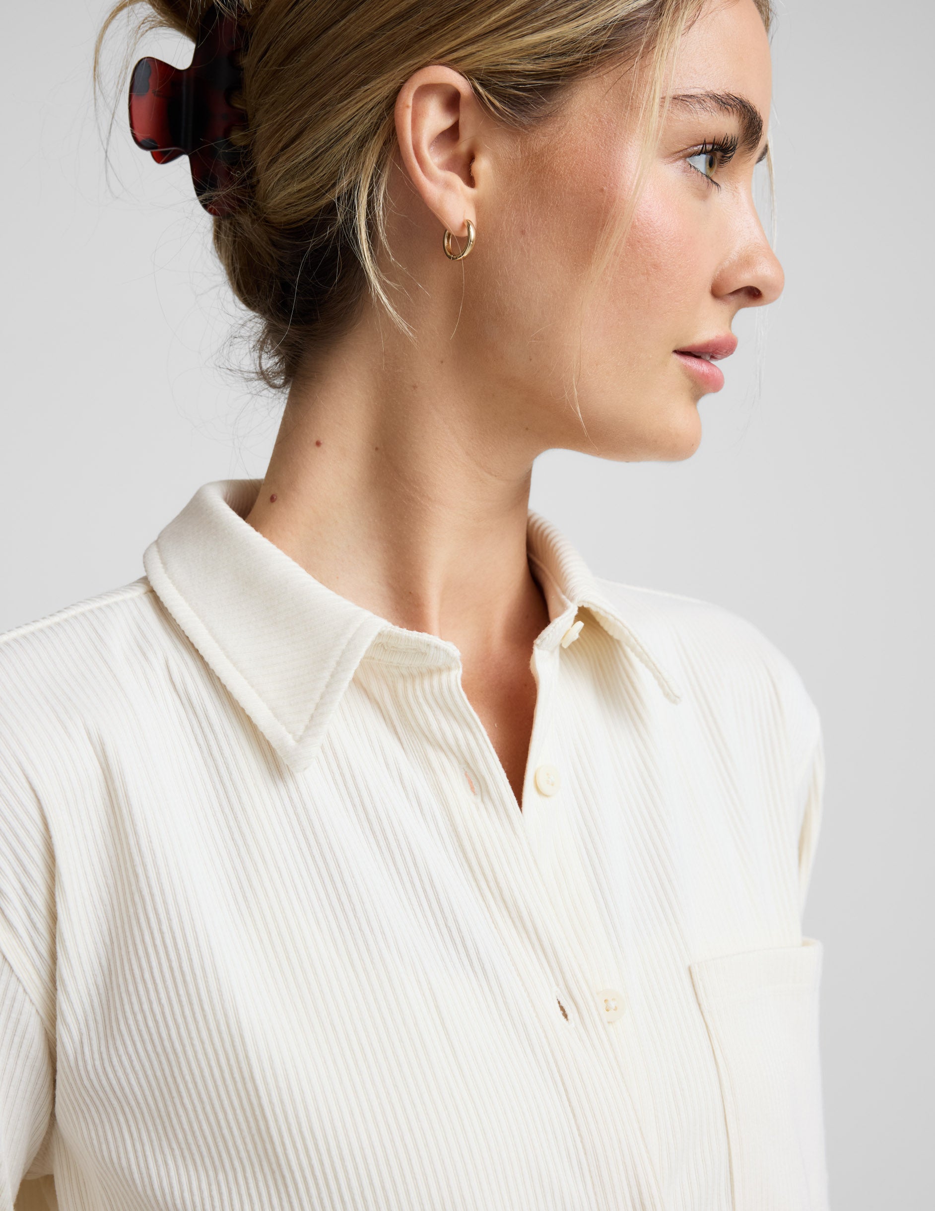 Breathe Easy Comfort Cord Button Up - Image 6