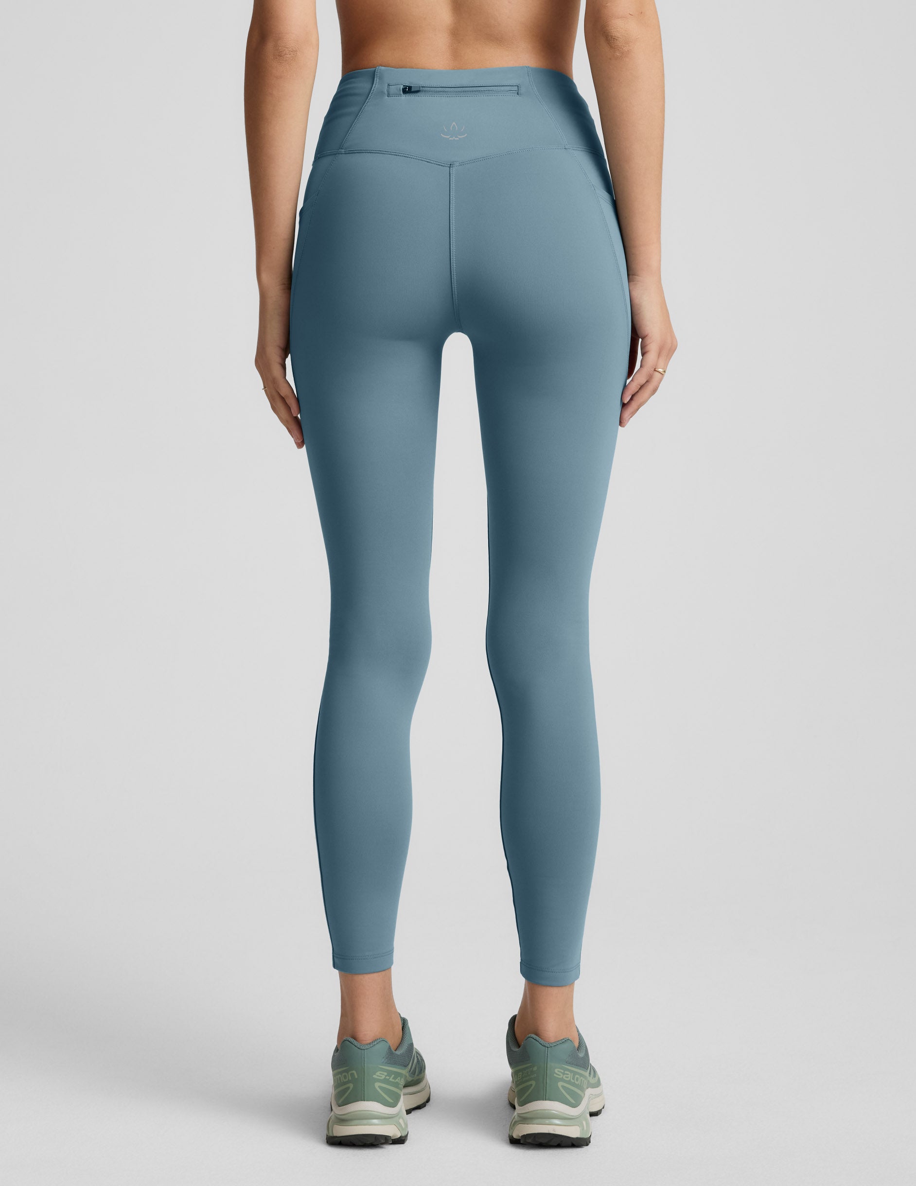 Pacer Fleece Zip Pocket Full Length Legging - Image 4