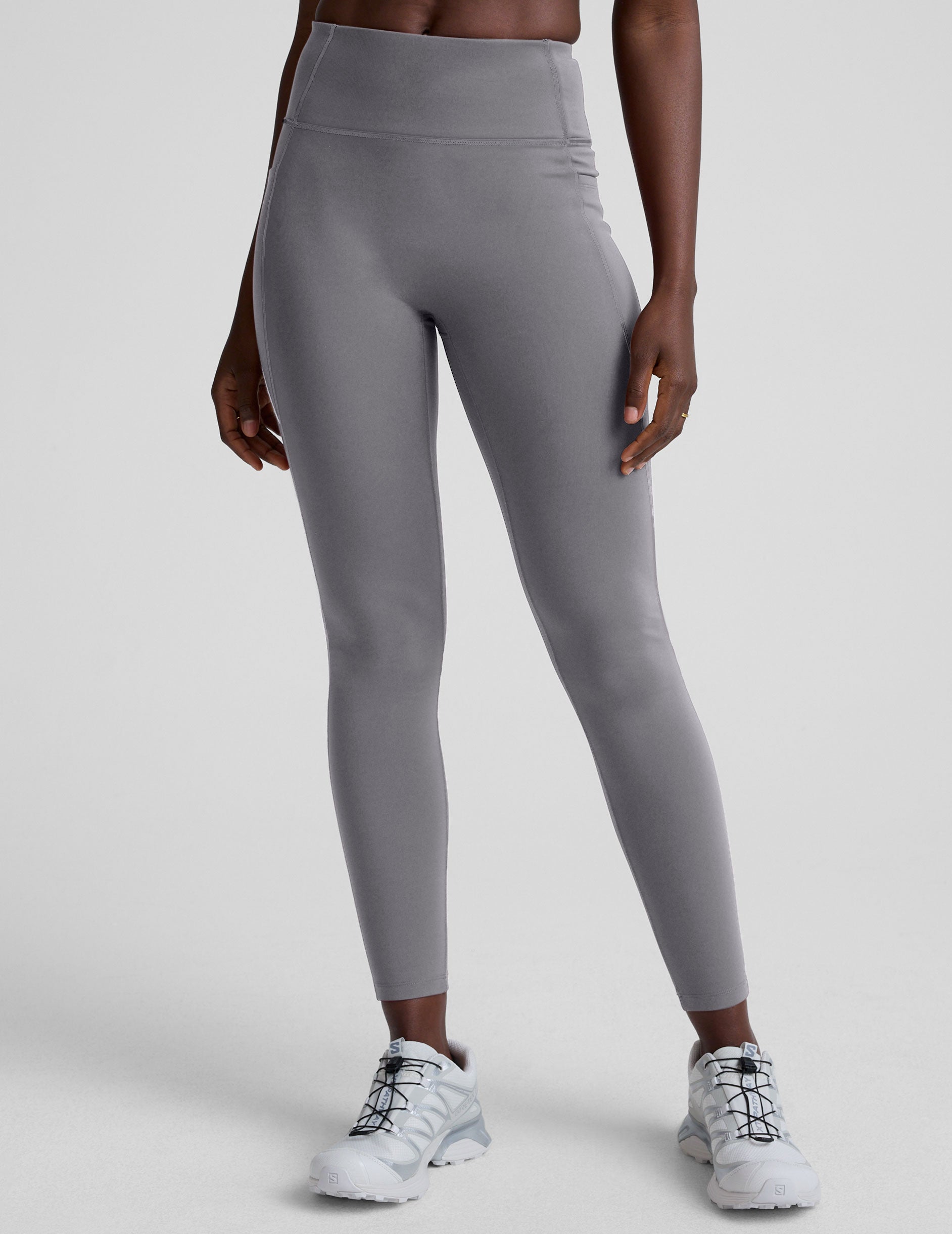 Pacer Fleece Zip Pocket Full Length Legging - Image 2