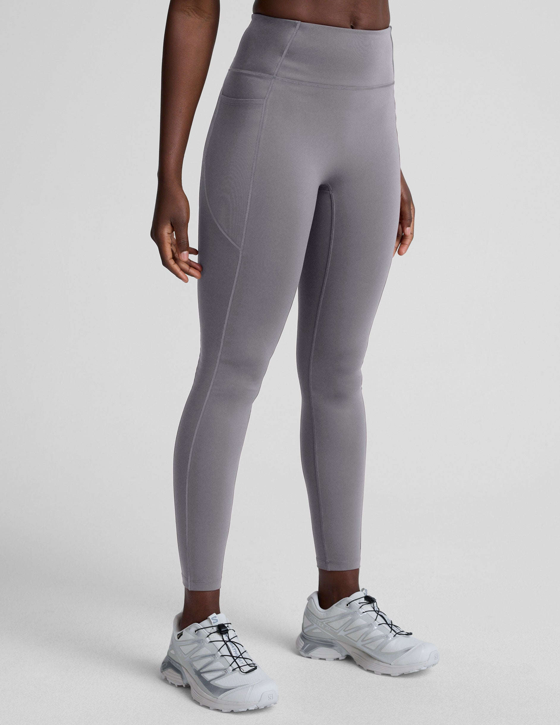 Pacer Fleece Zip Pocket Full Length Legging - Image 3