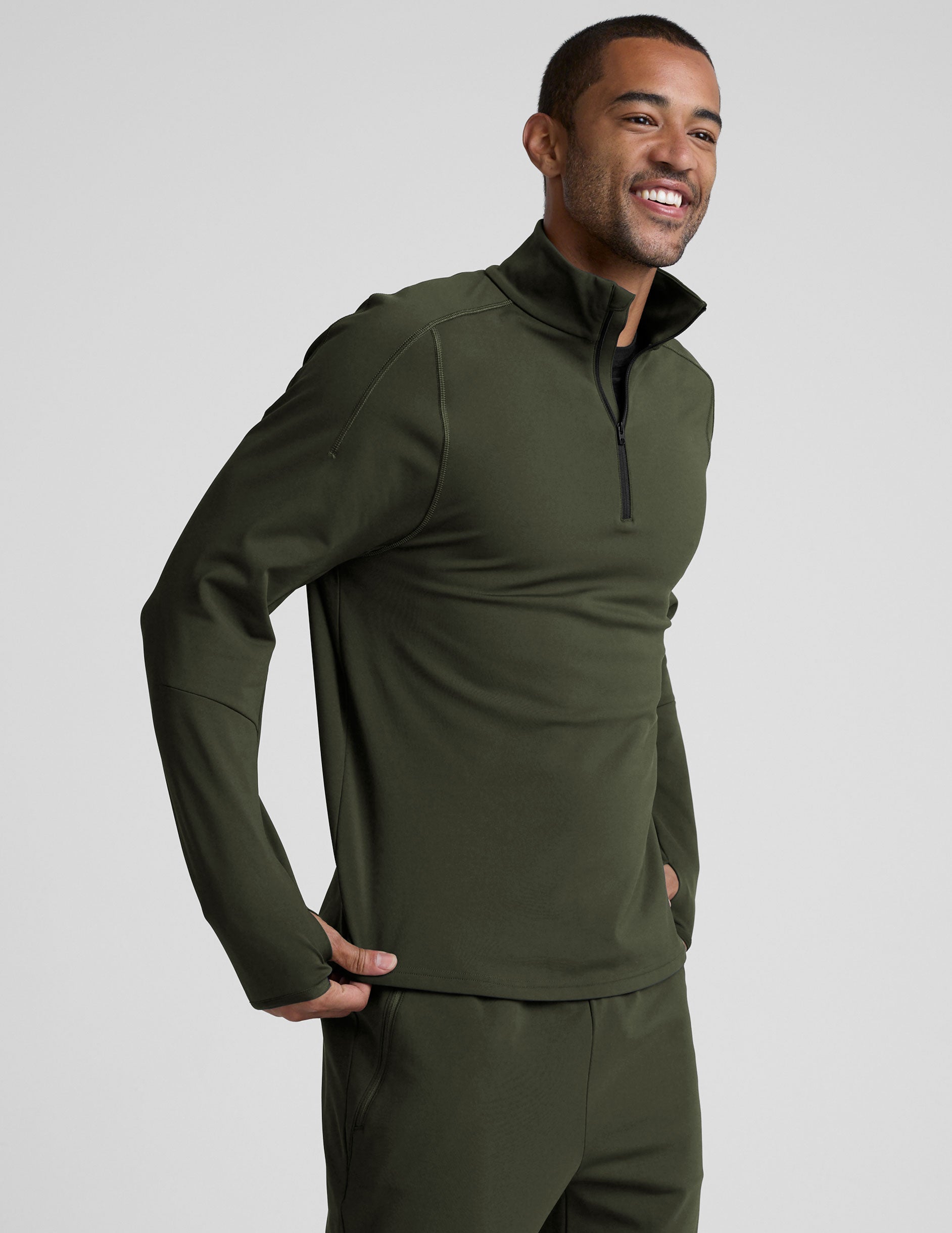 Pacer Fleece Quarter Zip Men's Pullover - Image 4