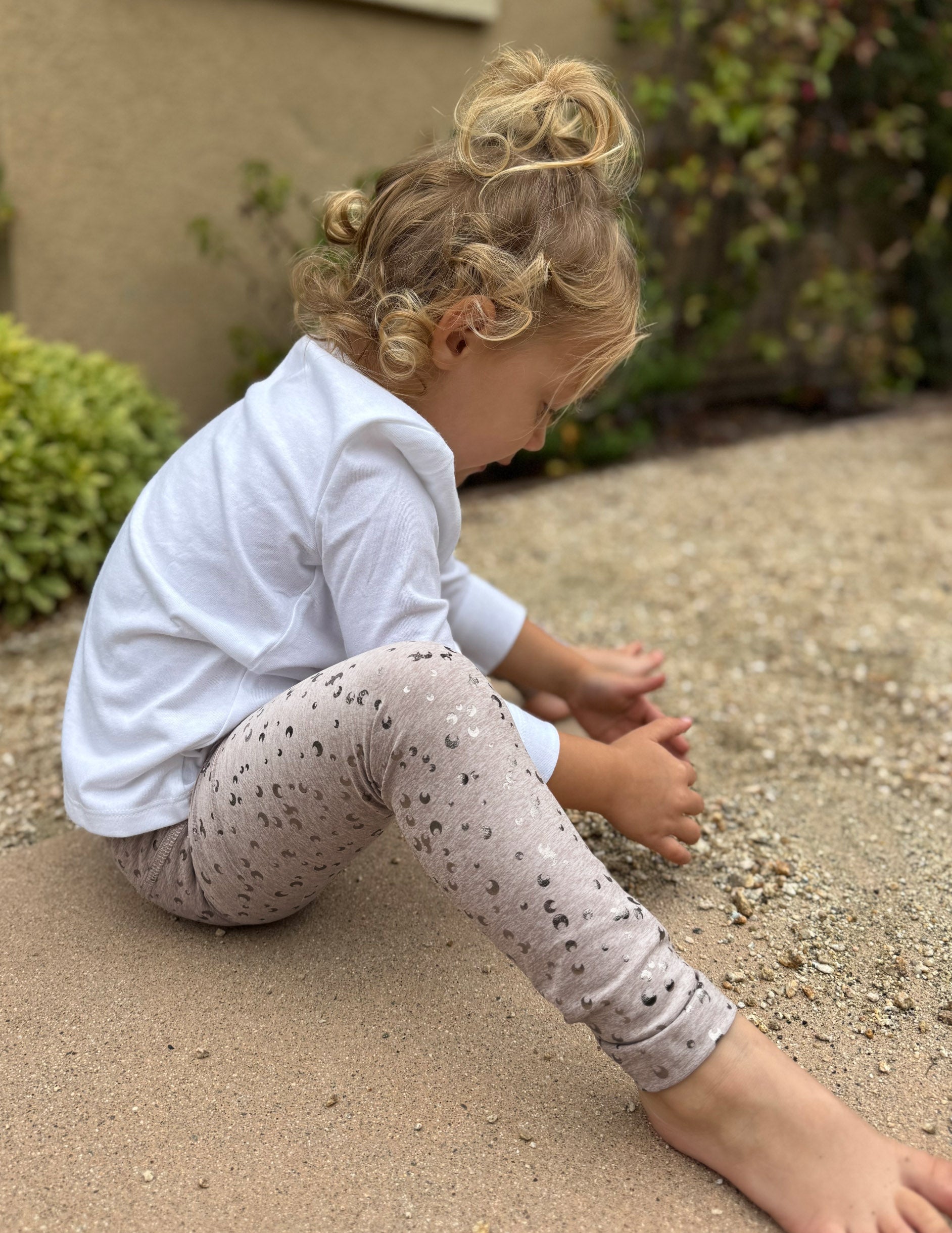 Chai Mini Moons SoftShine Toddler Legging - Image 3