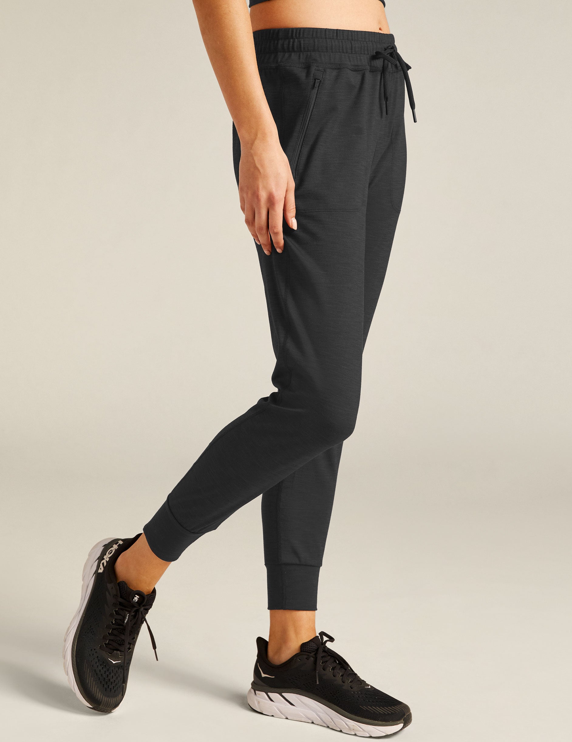 Heather Rib Street Jogger - Image 2