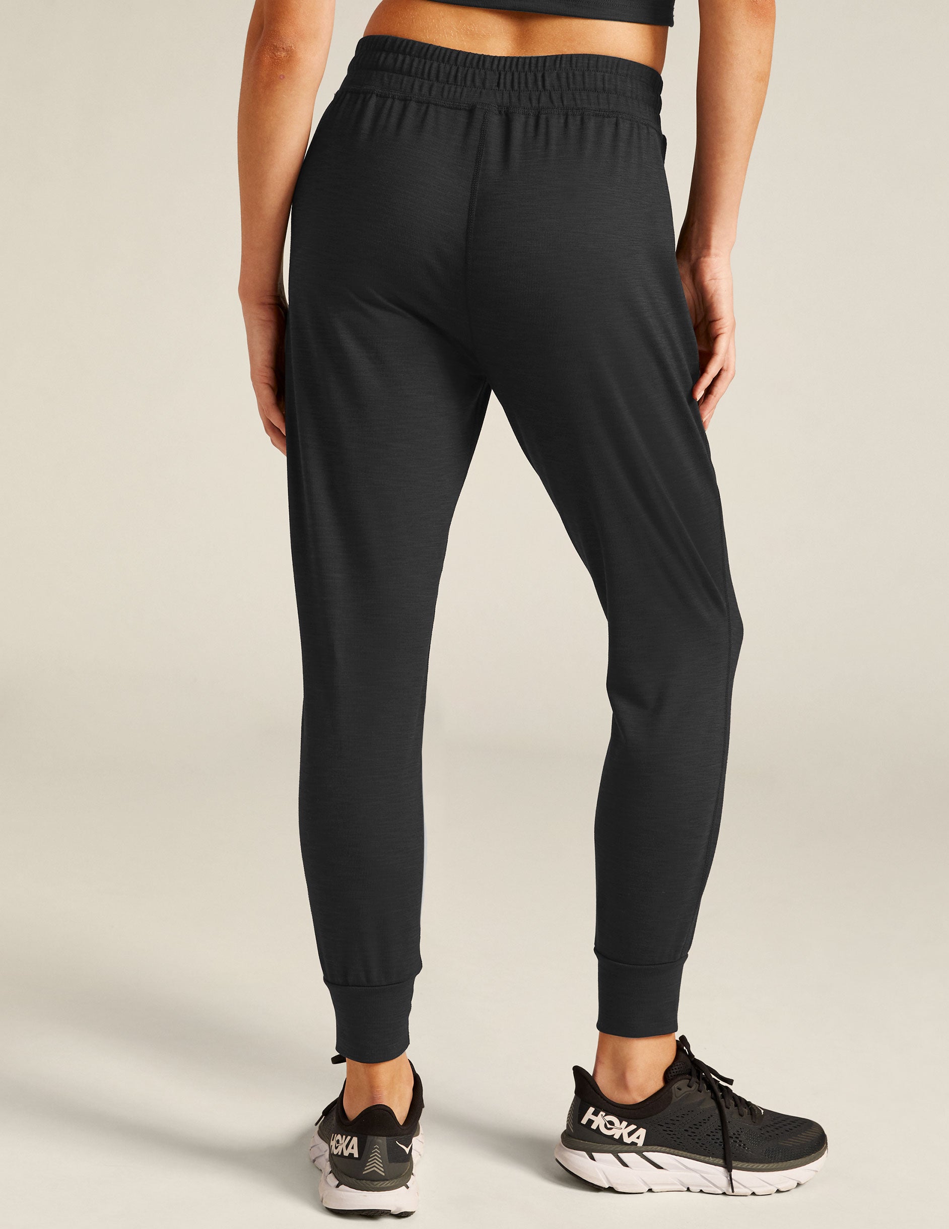 Heather Rib Street Jogger - Image 3