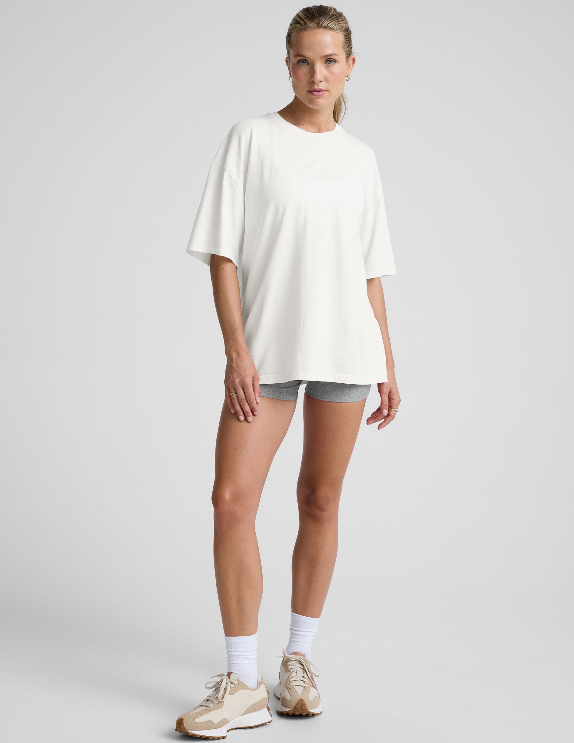 Oversized Cotton Tee - Image 4