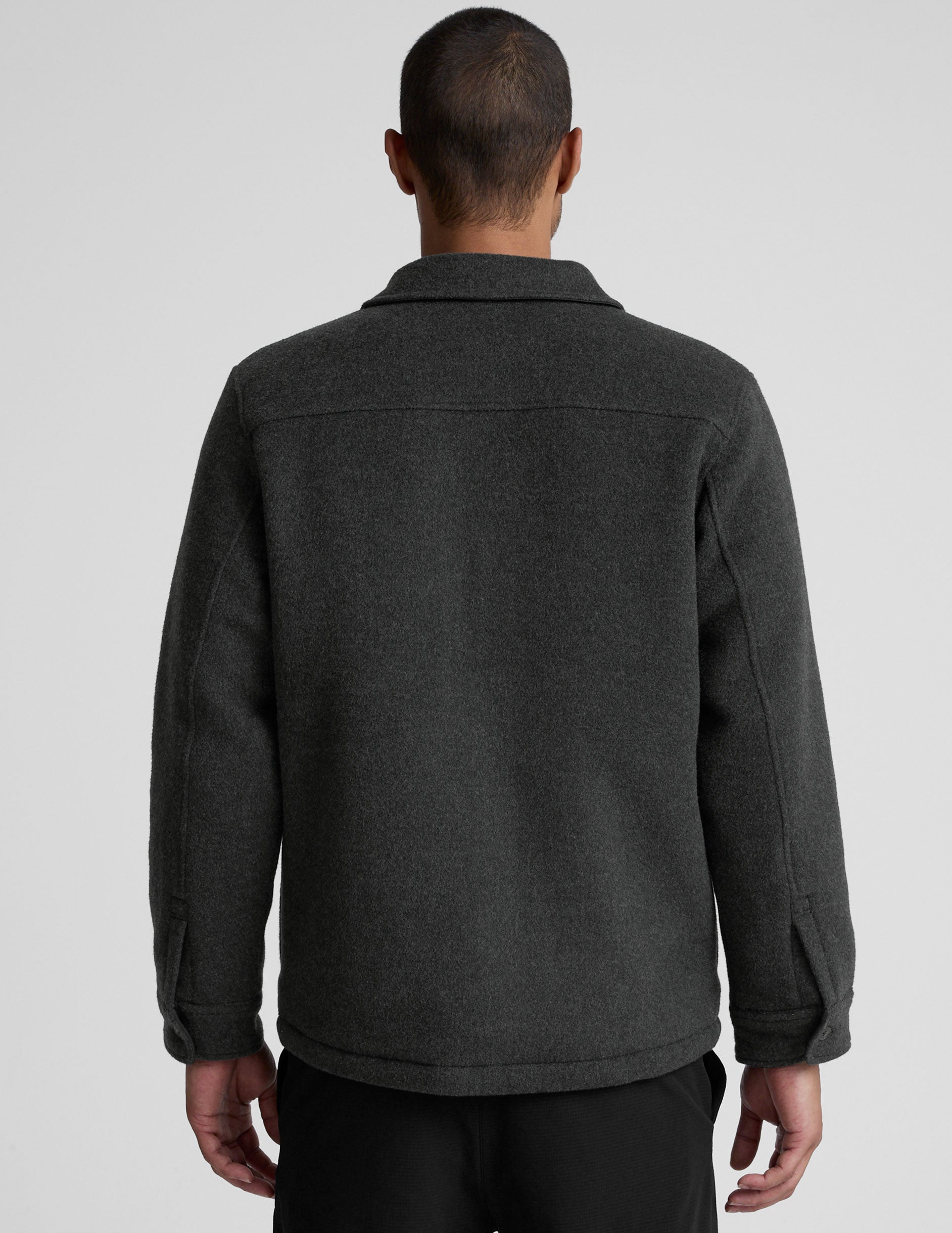 Infinite Wool Men's Shirt Jacket - Image 3