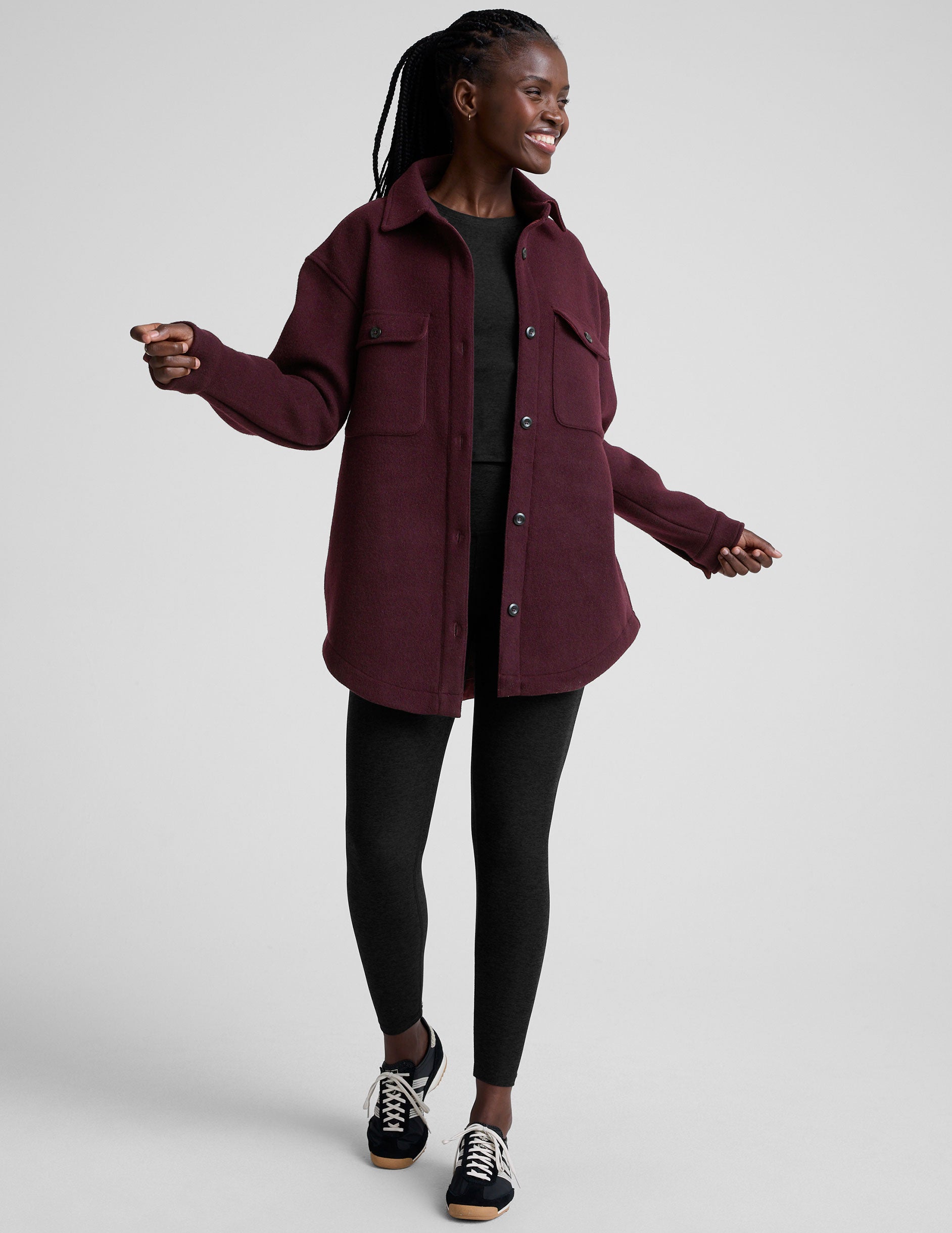 Insulated Wool Shirt Jacket - Image 4