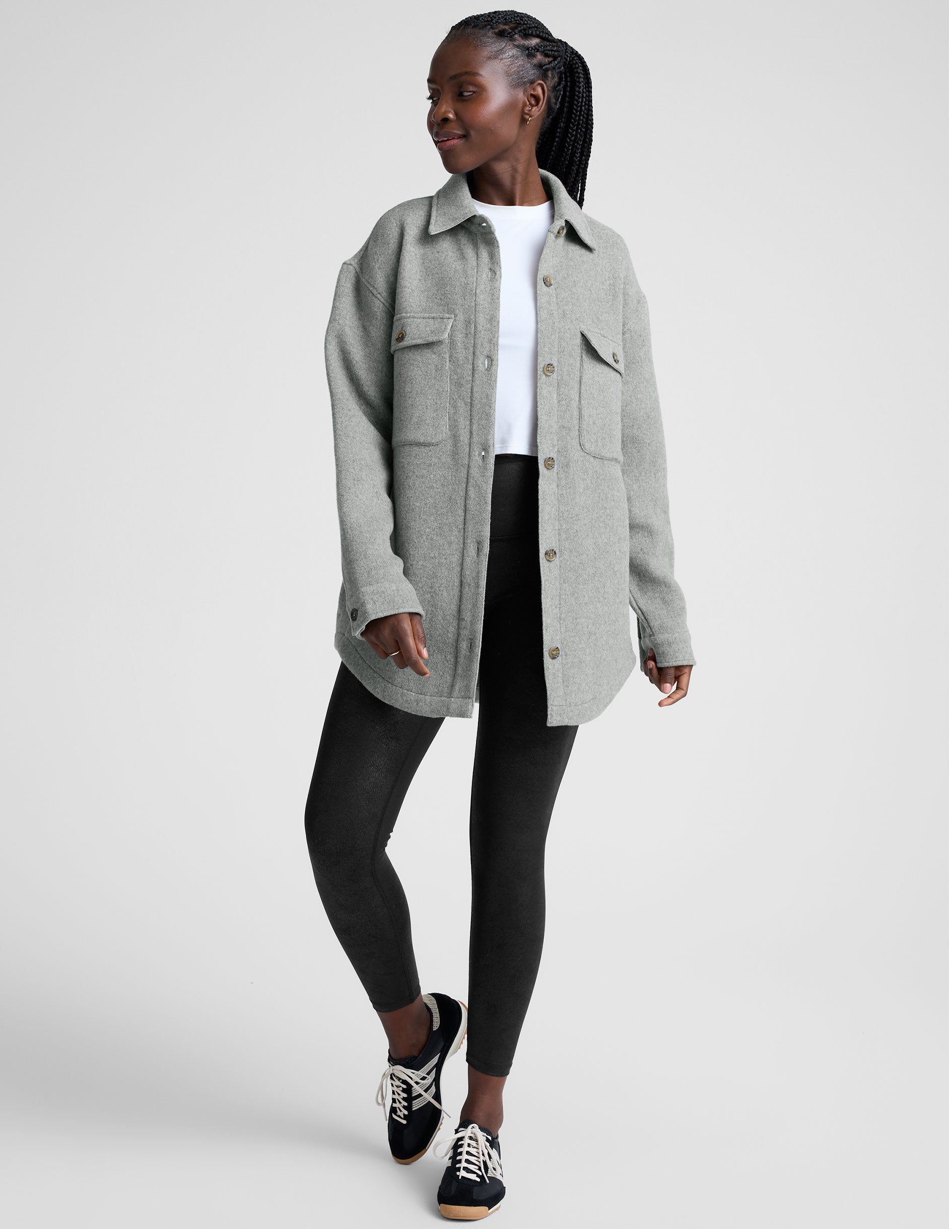 Insulated Wool Shirt Jacket - Image 6