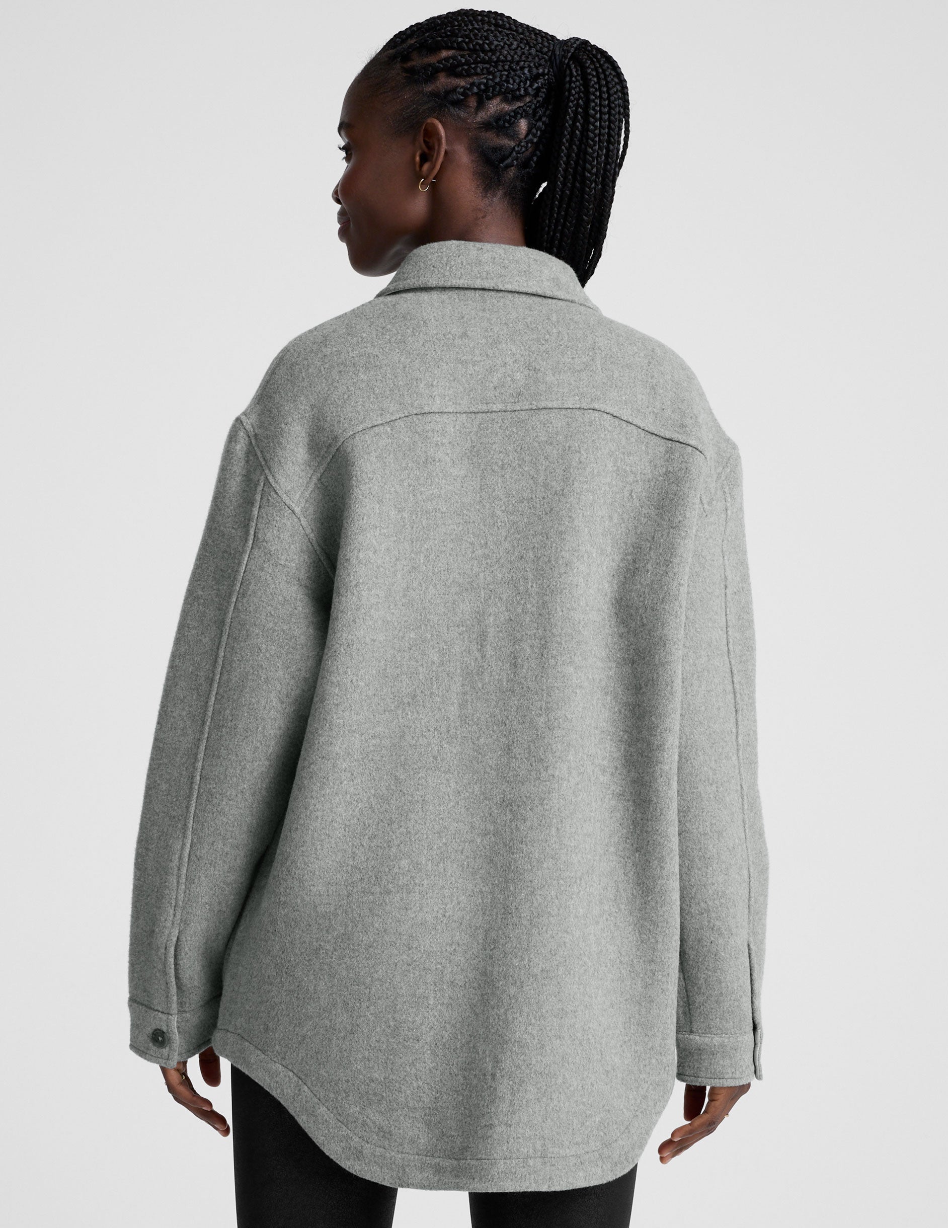 Insulated Wool Shirt Jacket - Image 5
