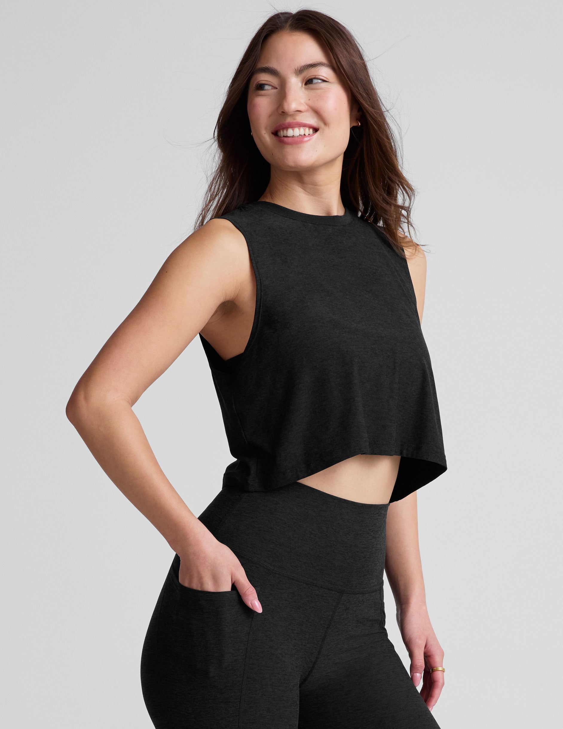 Featherweight Minimal Cropped Tank - Image 3