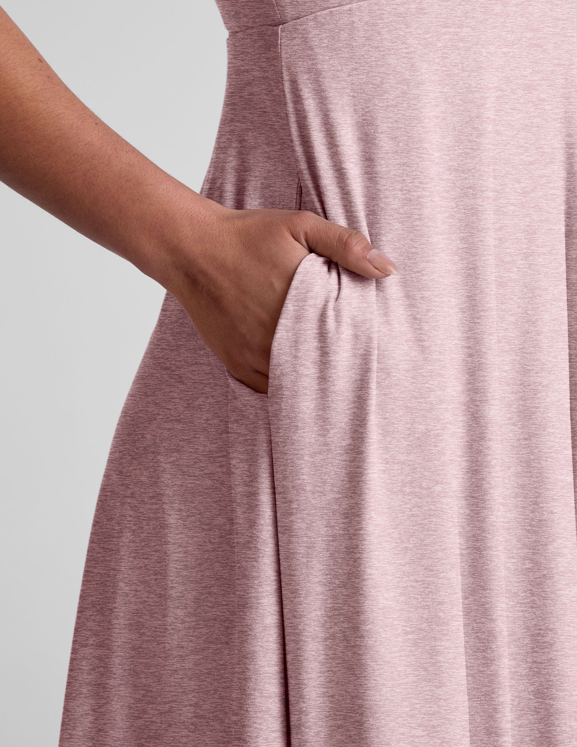 Featherweight At The Ready Square Neck Dress - Image 4