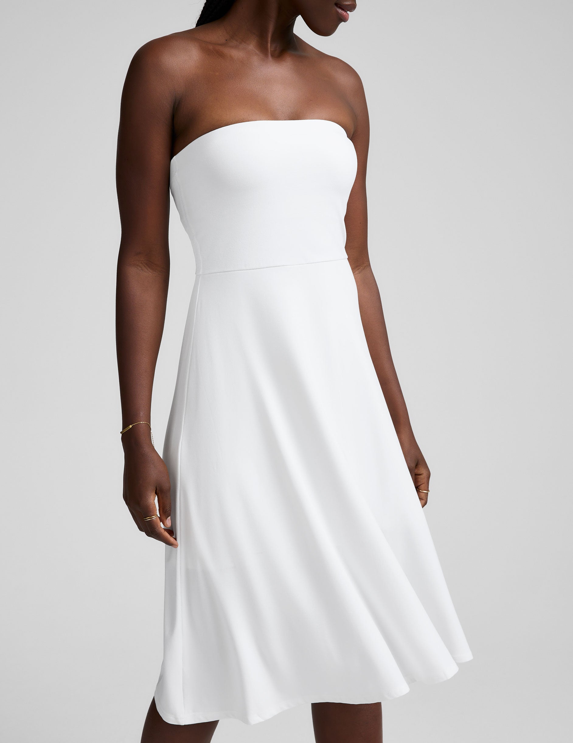 Featherweight Strapless Dress - Image 4