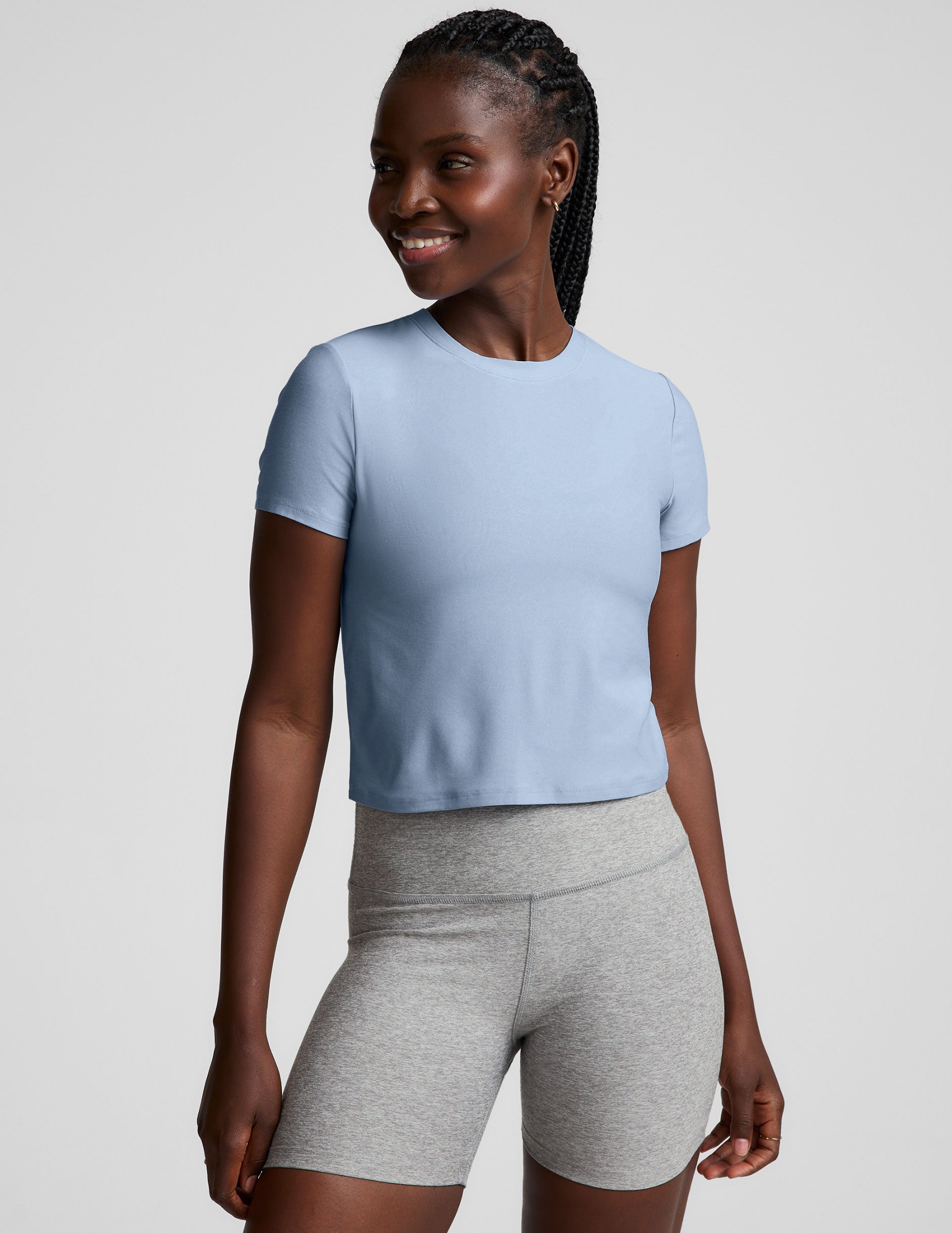 Featherweight Cropped Tee