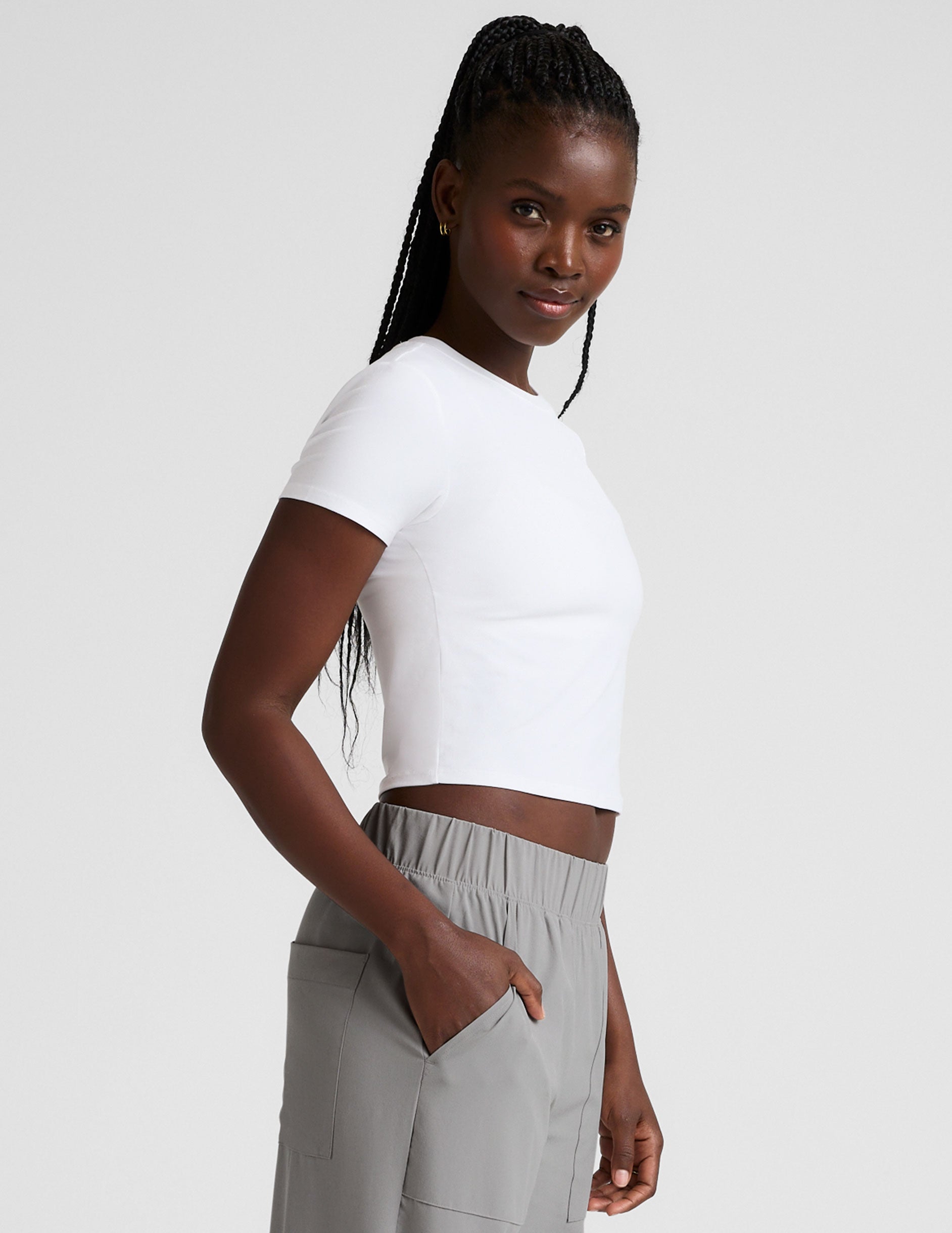 Featherweight Cropped Tee - Image 2