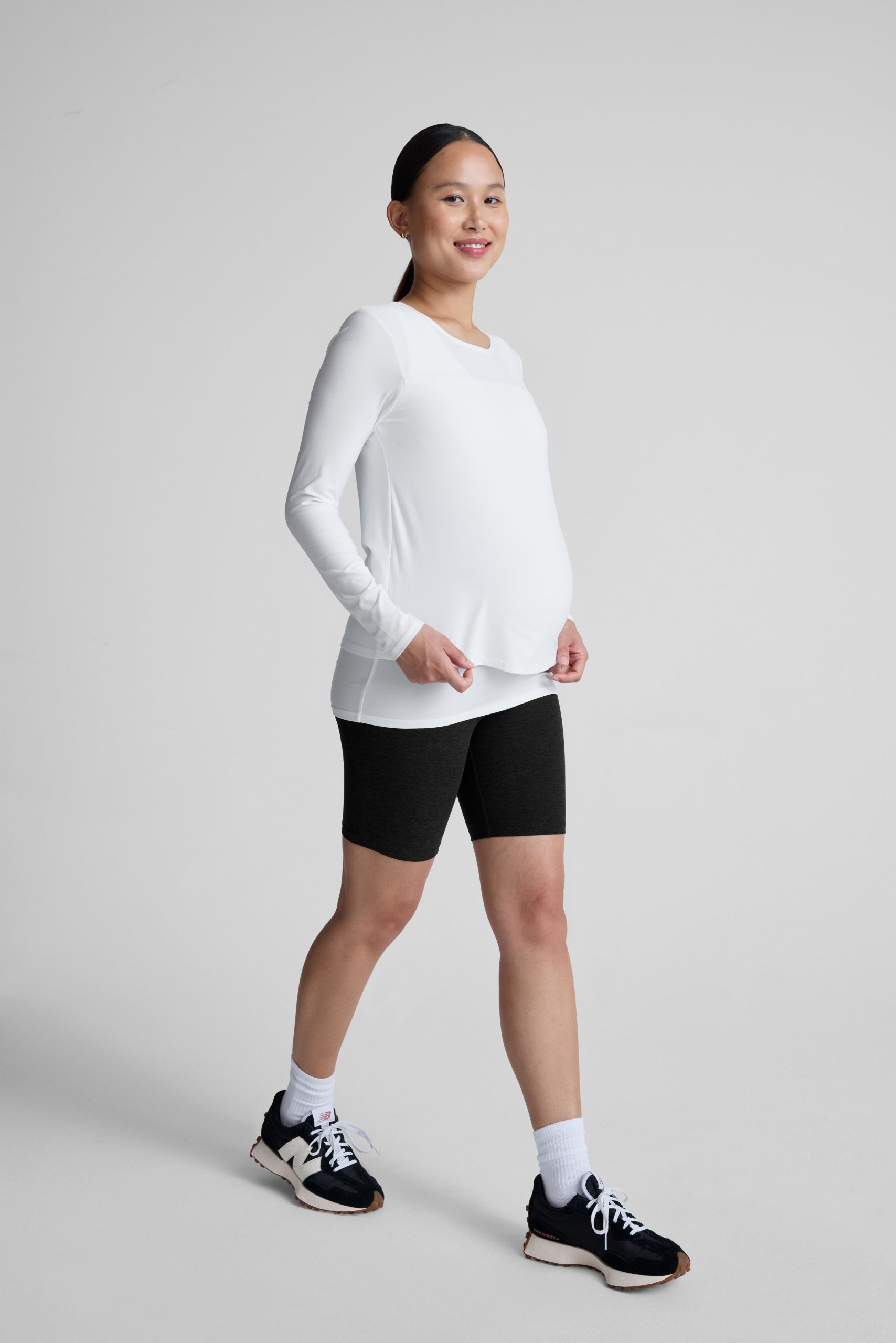 Featherweight Under Wraps Nursing Overlap Tee - Image 6