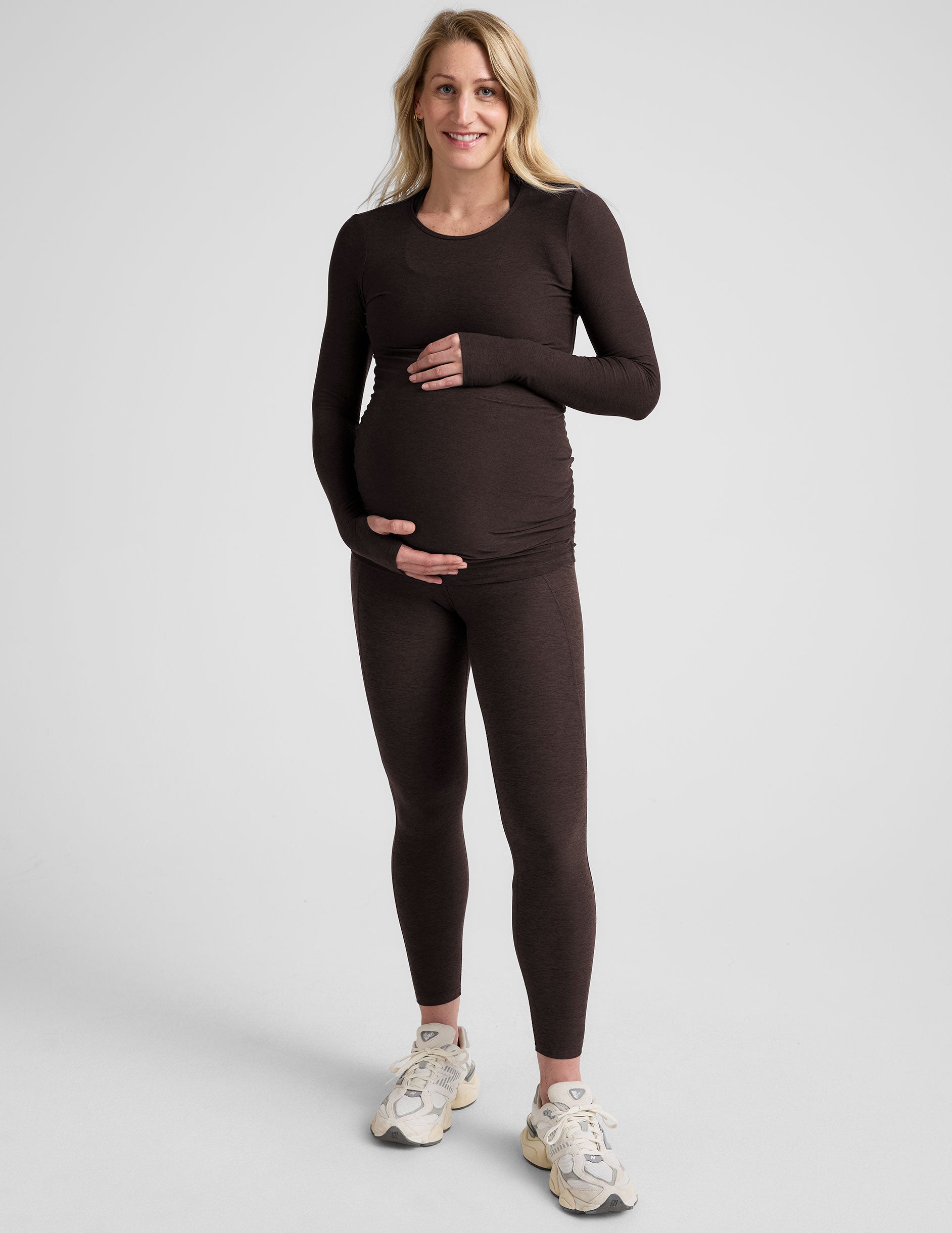 Featherweight Count On Me Maternity Crew Pullover - Image 4