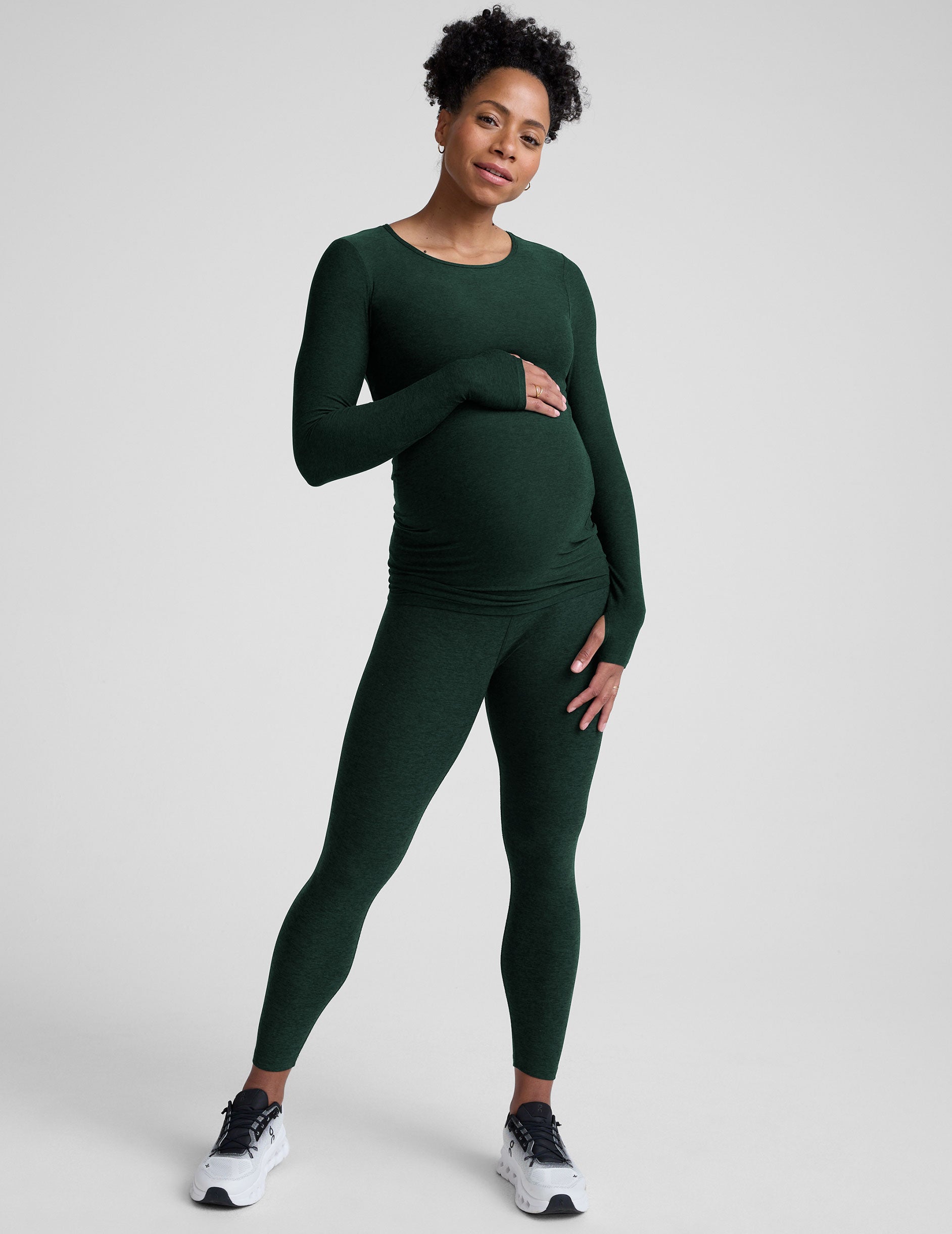 Featherweight Count On Me Maternity Crew Pullover - Image 6