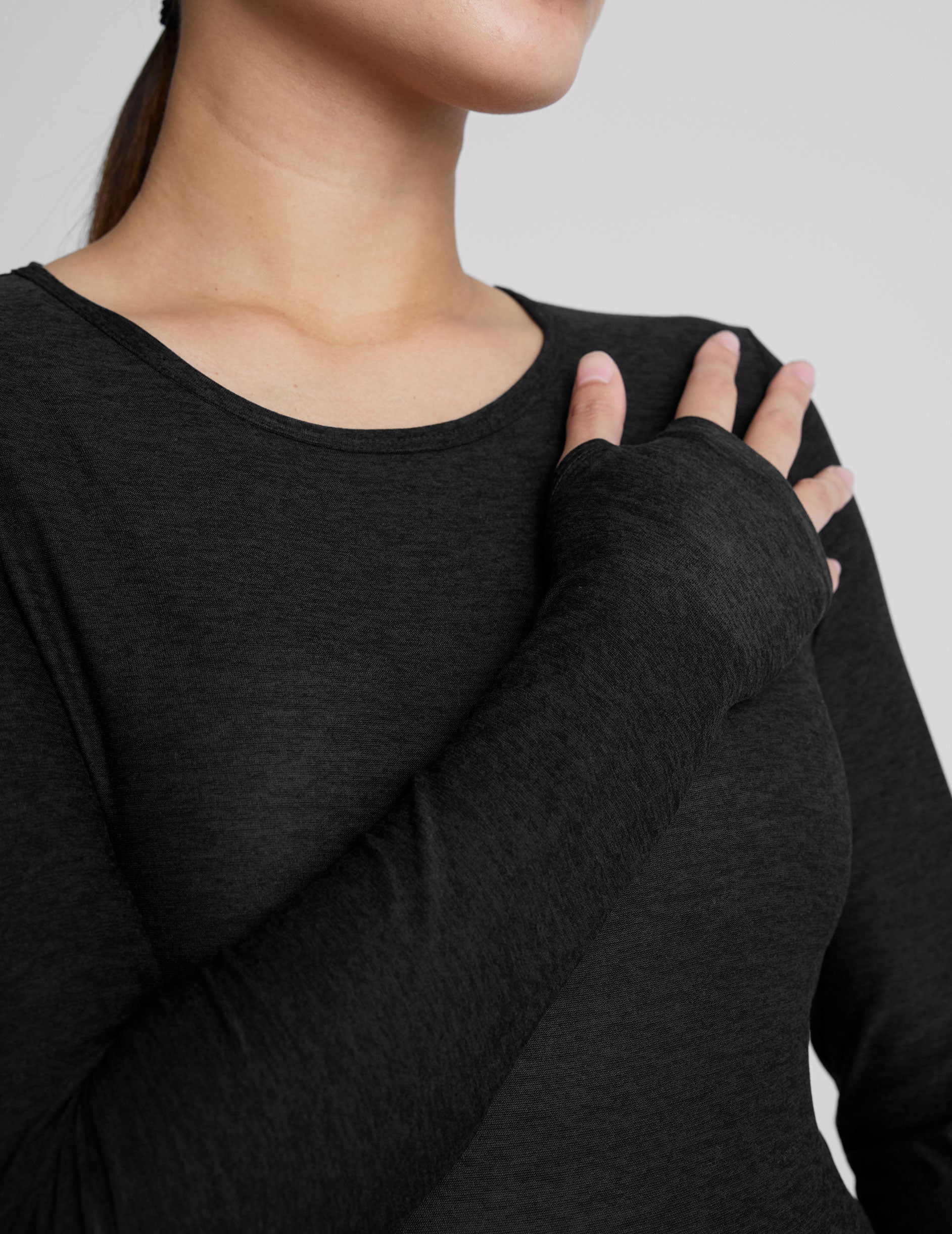 Featherweight Count On Me Maternity Crew Pullover - Image 5