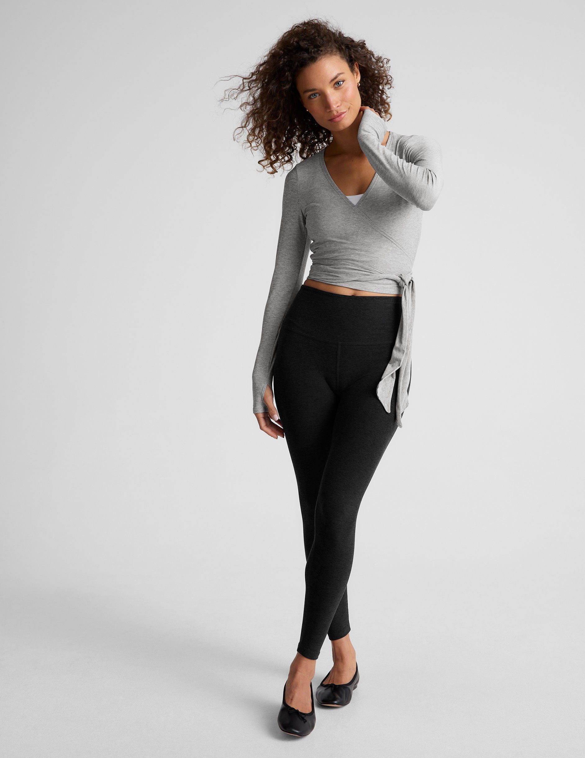 Featherweight Waist No Time Wrap Top - Image 4