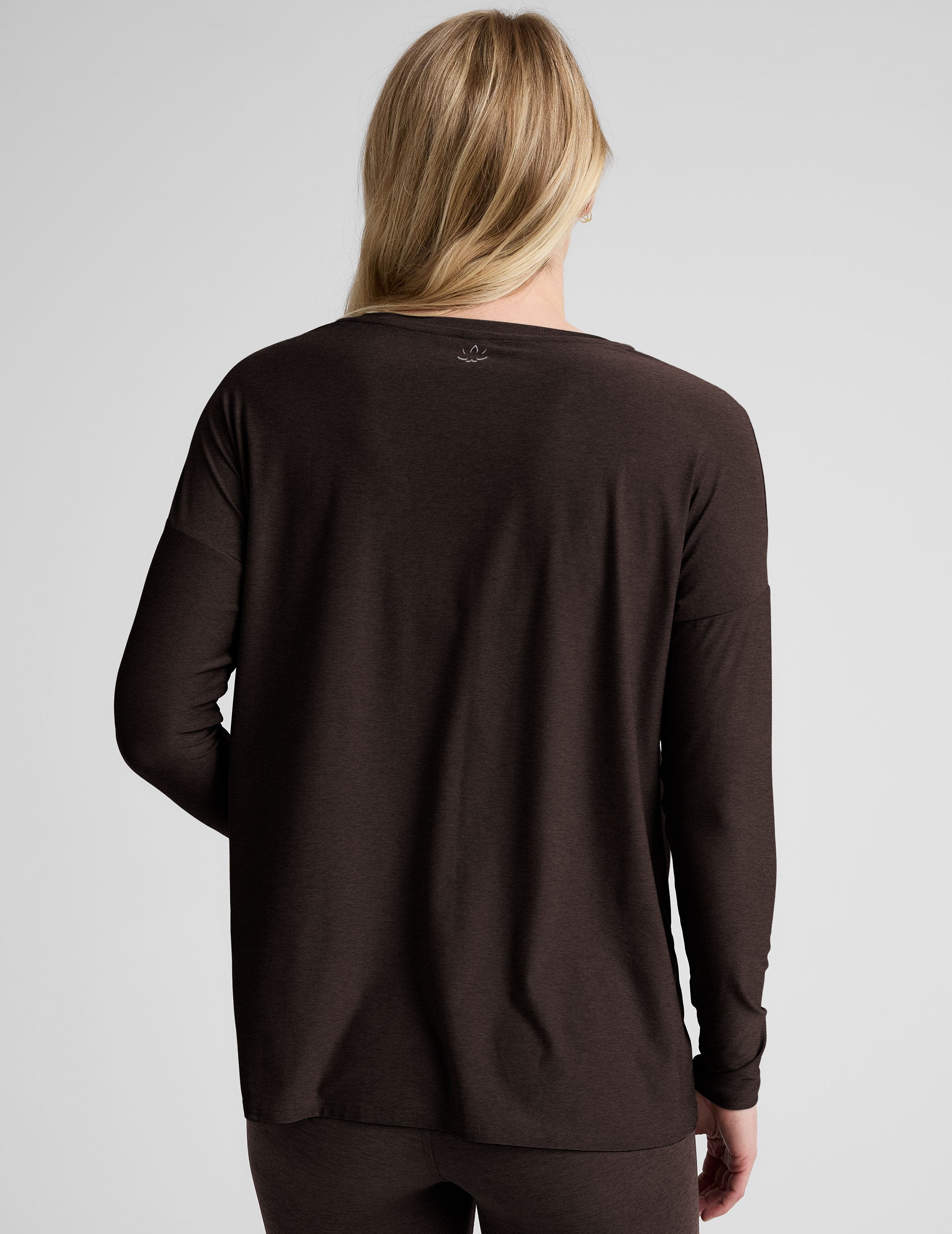 Featherweight Feels Like Home Long Sleeve Maternity Top - Image 3